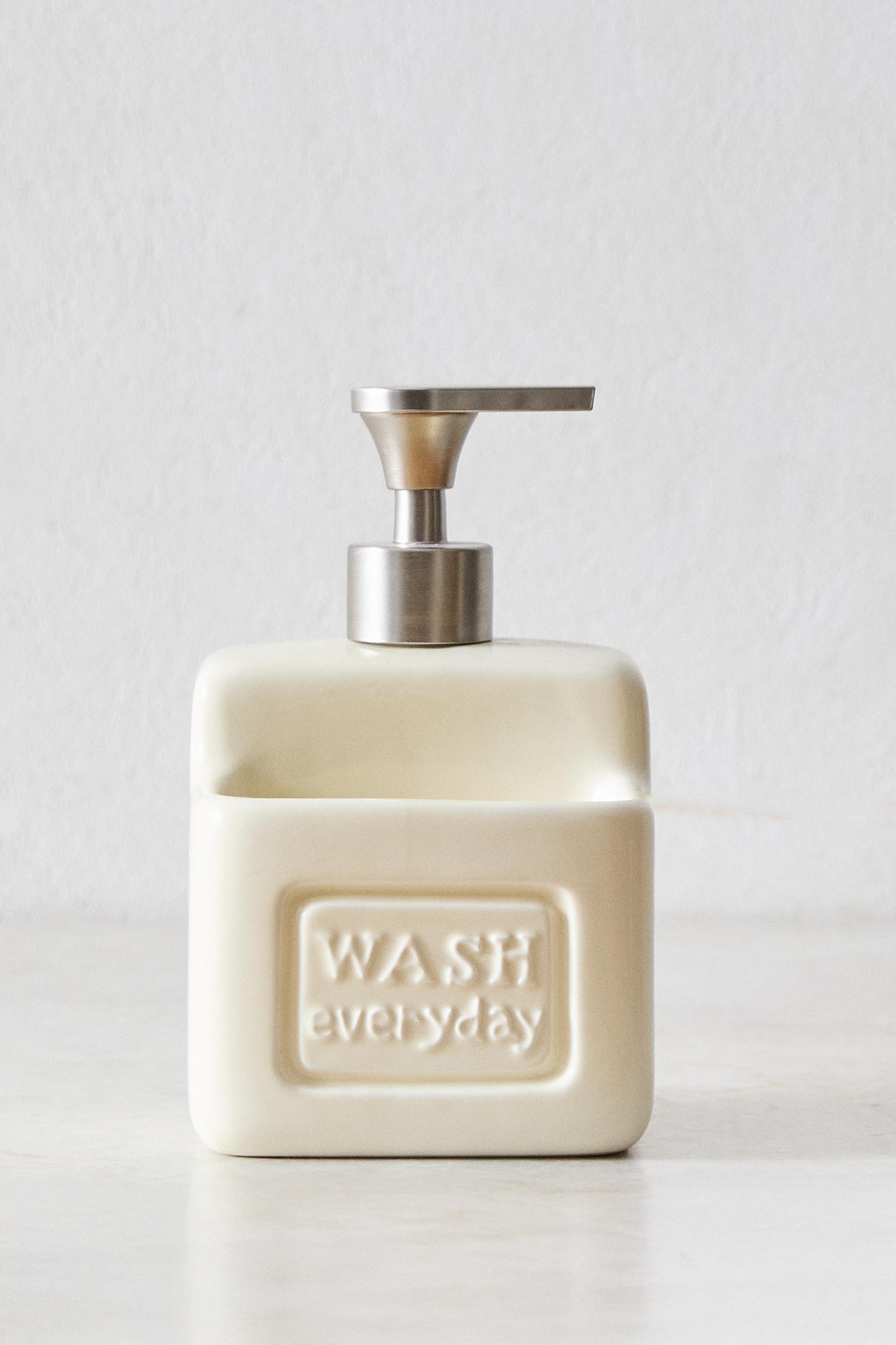 WASHING-UP LIQUID DISPENSER WITH CONTAINER