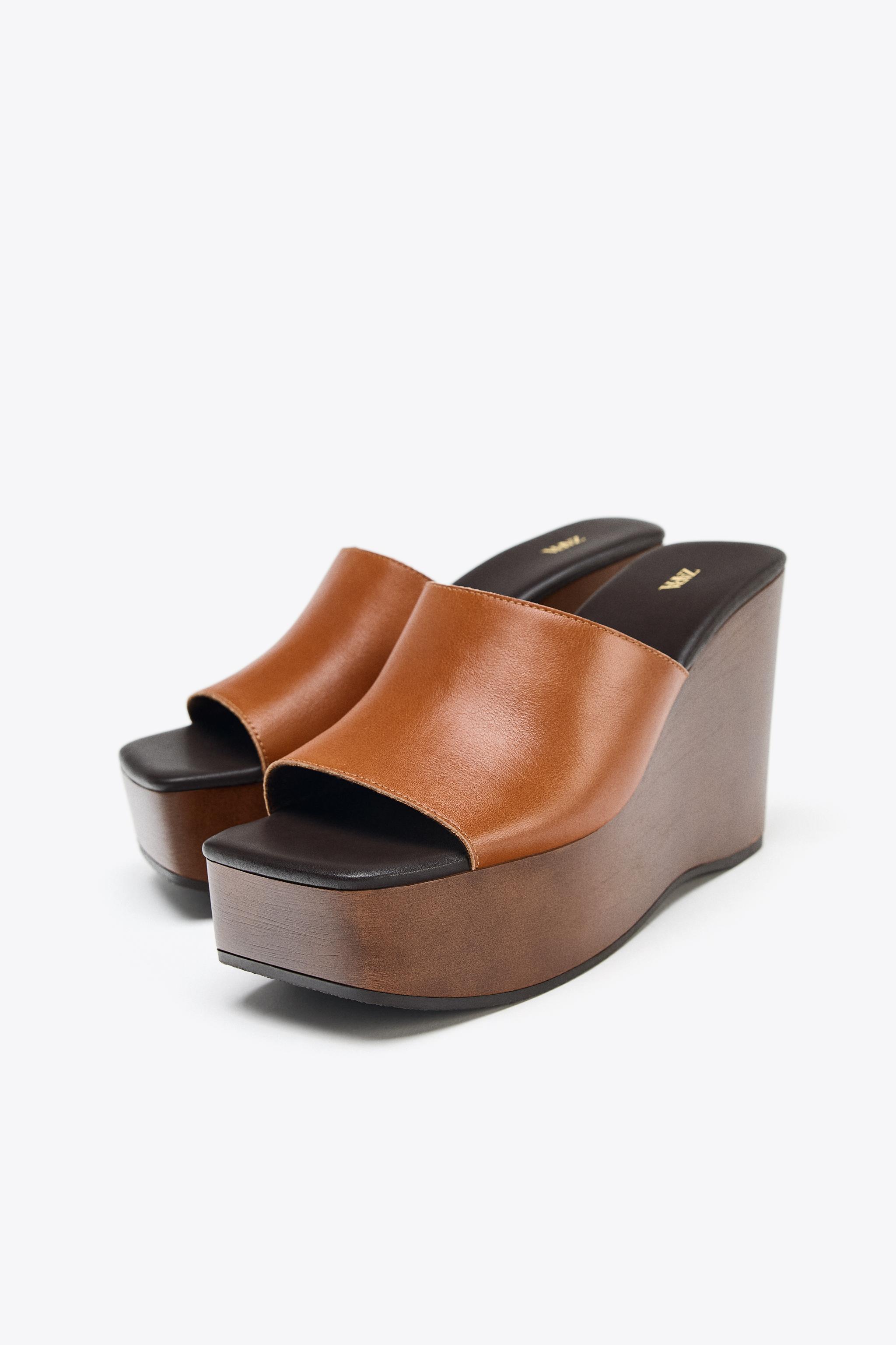 LEATHER WEDGE
