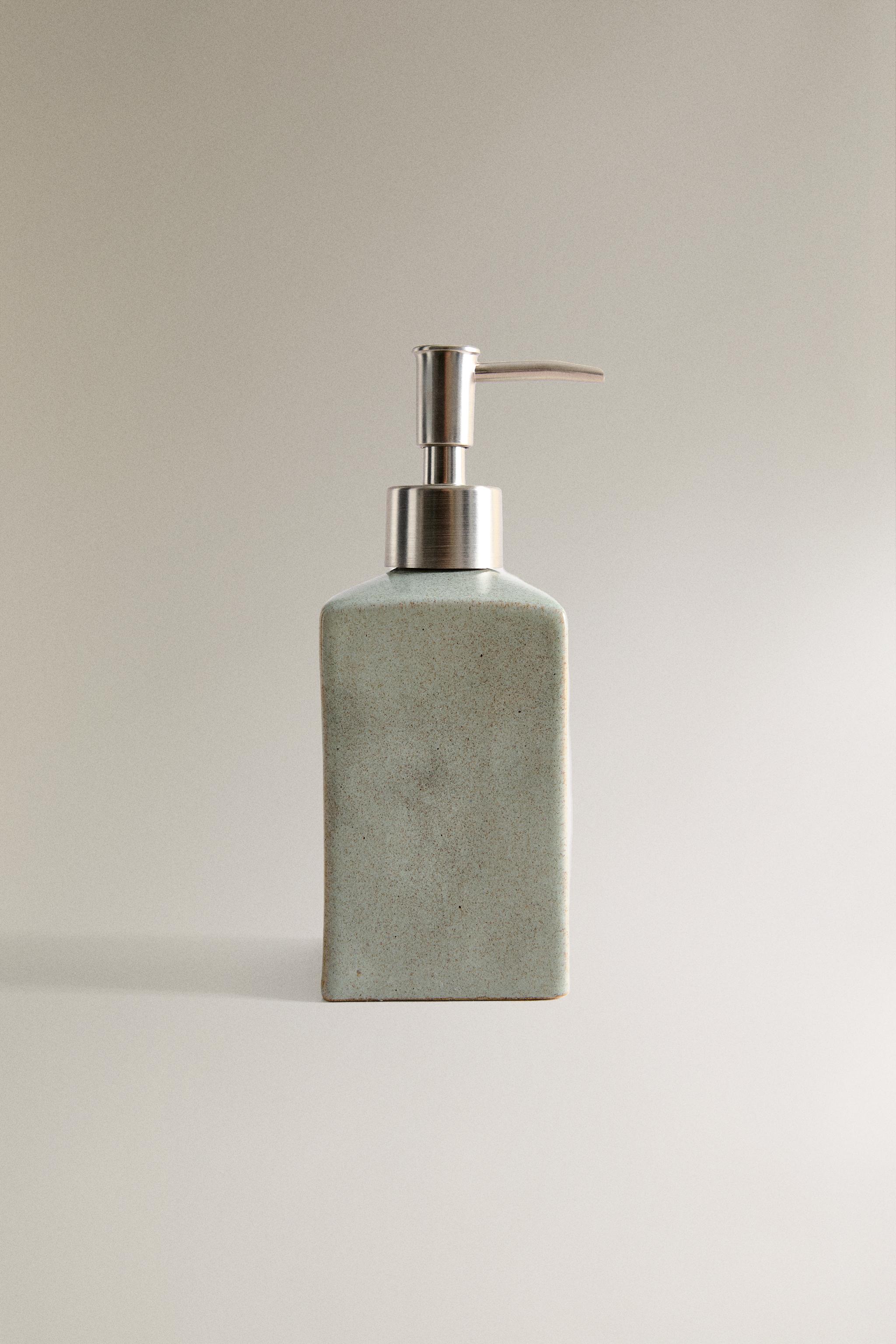 GREENISH SOAP DISPENSER