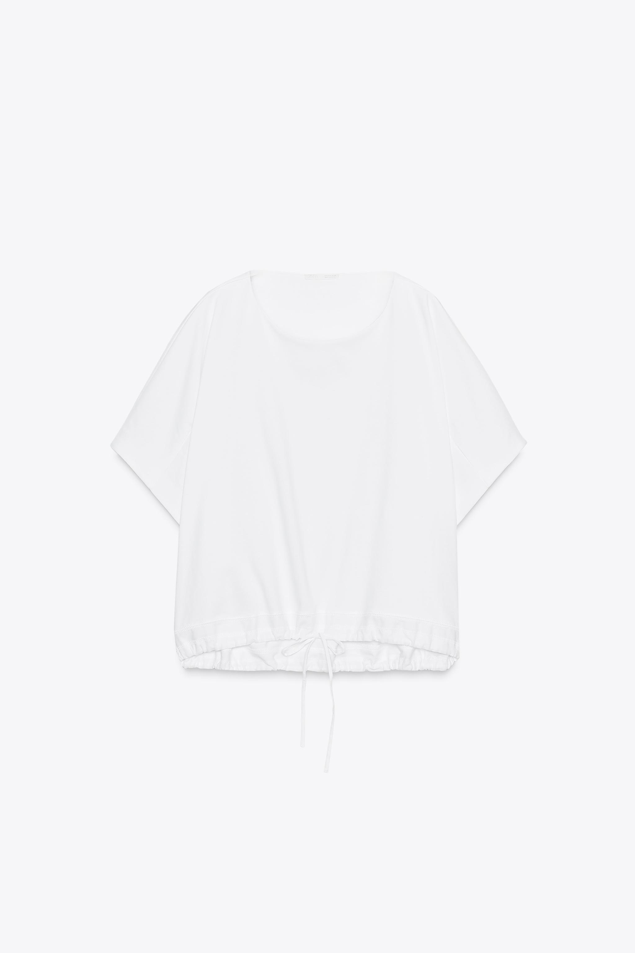 COTTON TIE T-SHIRT