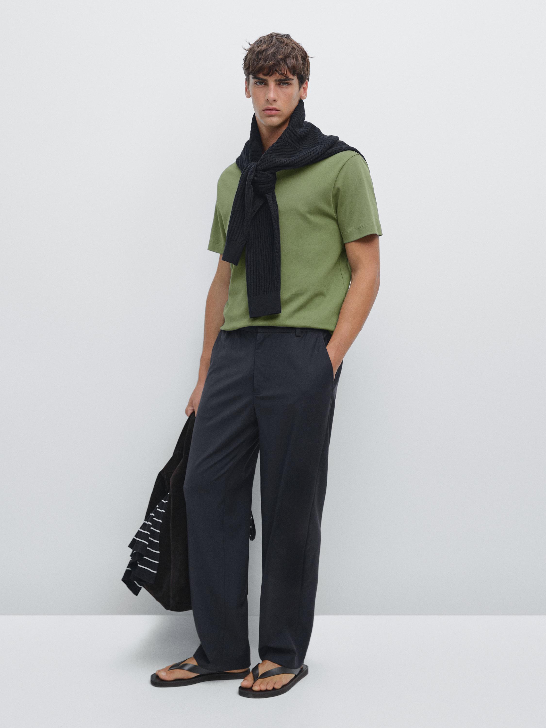 100% cotton short-sleeve T-shirt