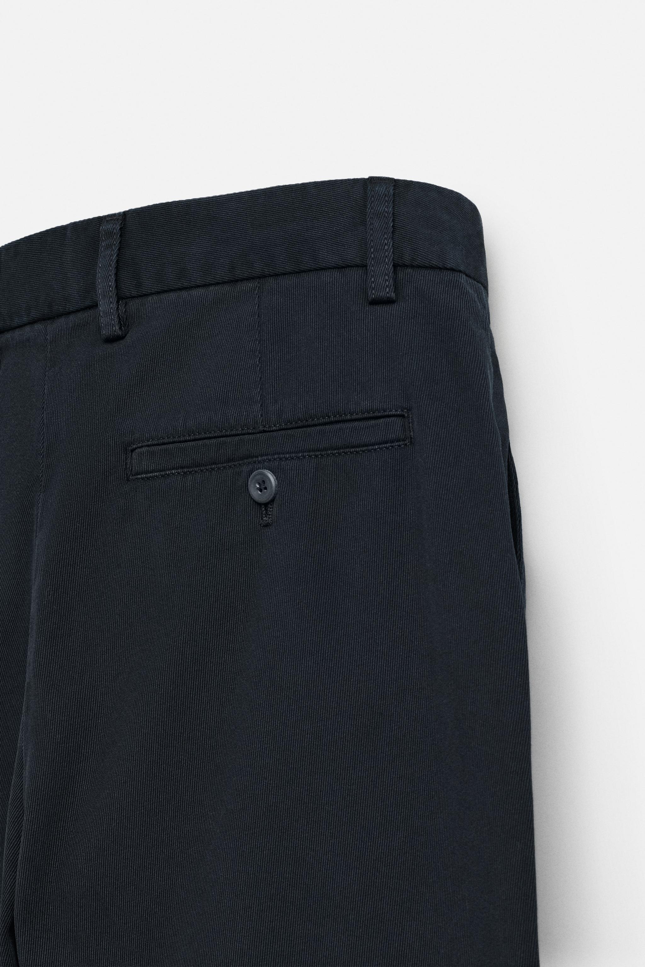 TWILL CHINO PANTS