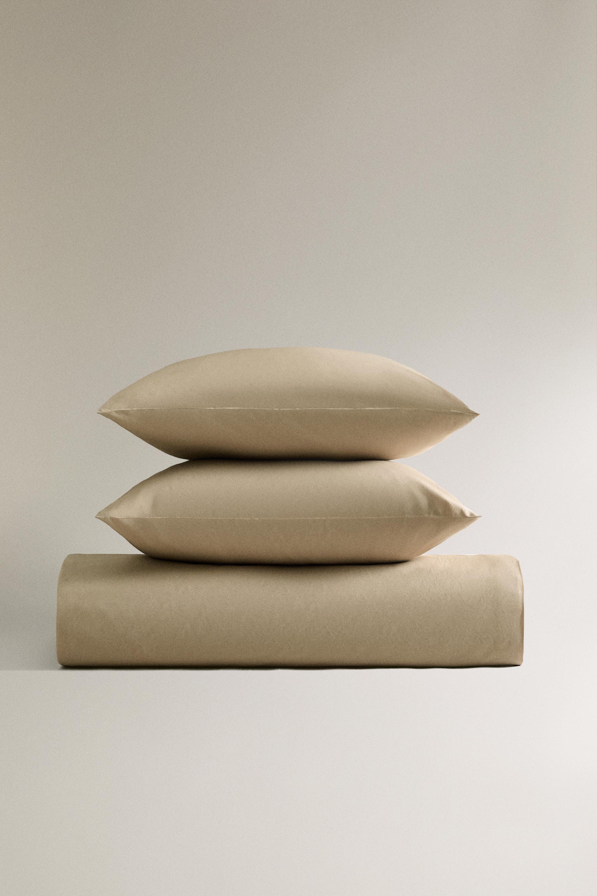 PERCALE COTTON DUVET COVER (300 THREAD COUNT)