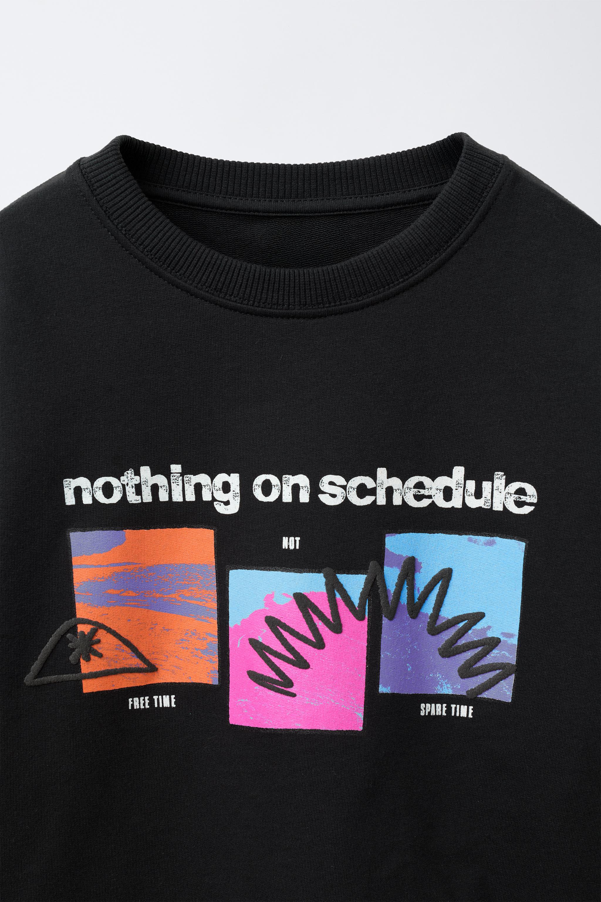 RAISED PRINT T-SHIRT