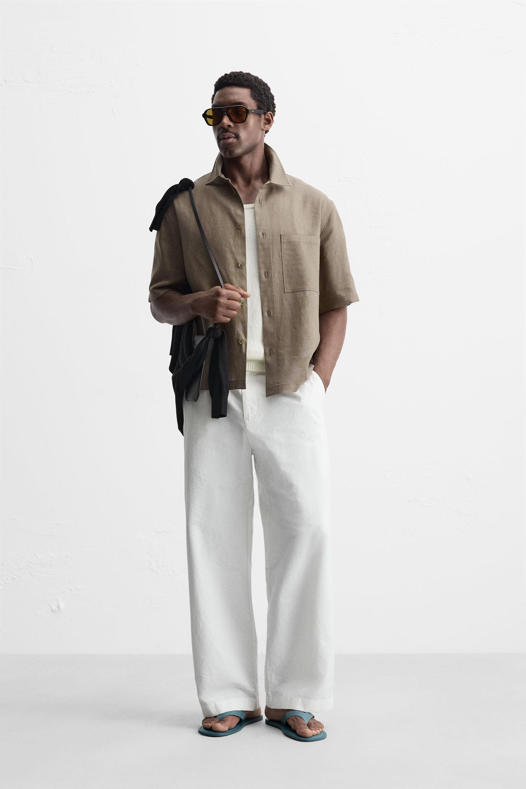 VISCOSE - JUTE SHIRT