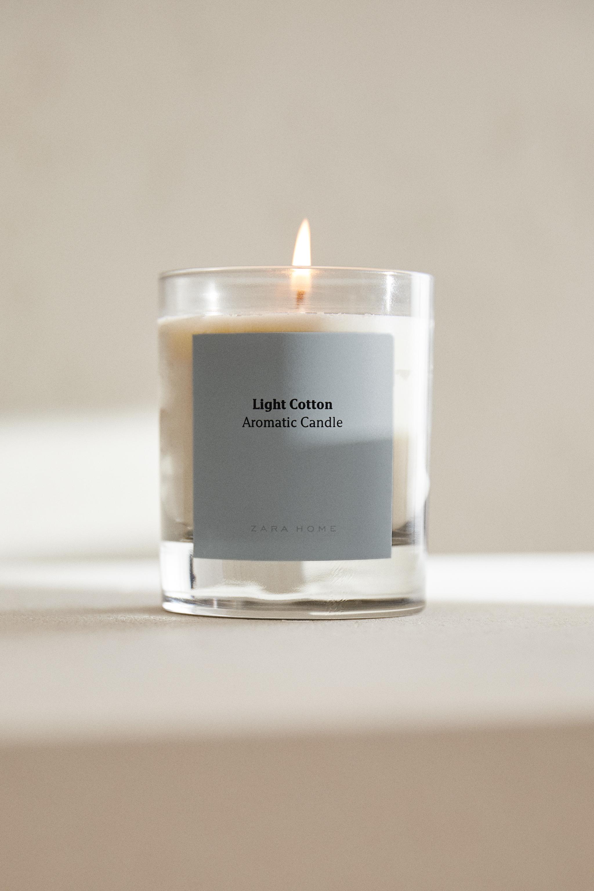 (200 G) LIGHT COTTON SCENTED CANDLE