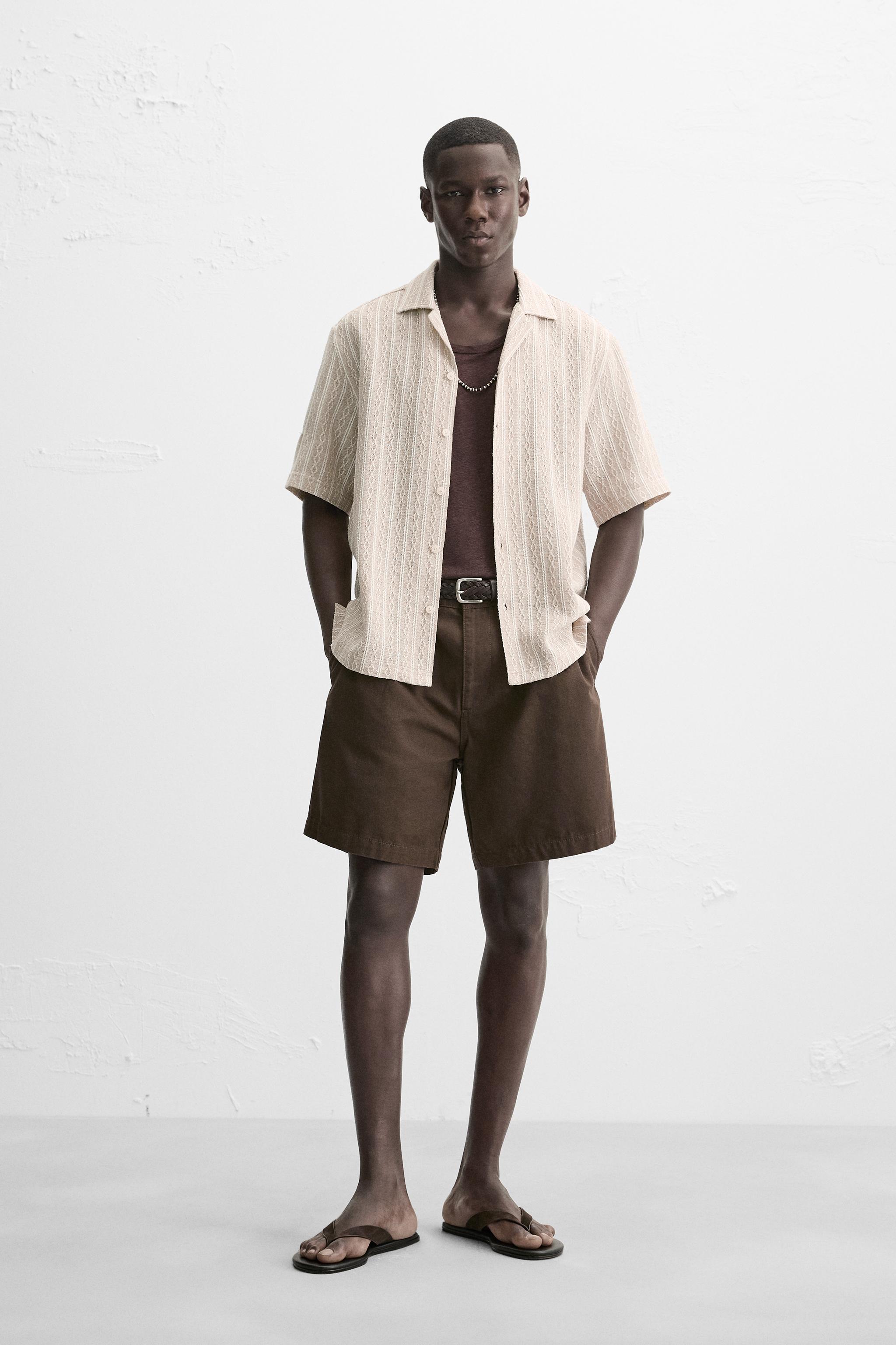 GEOMETRIC JACQUARD SHIRT