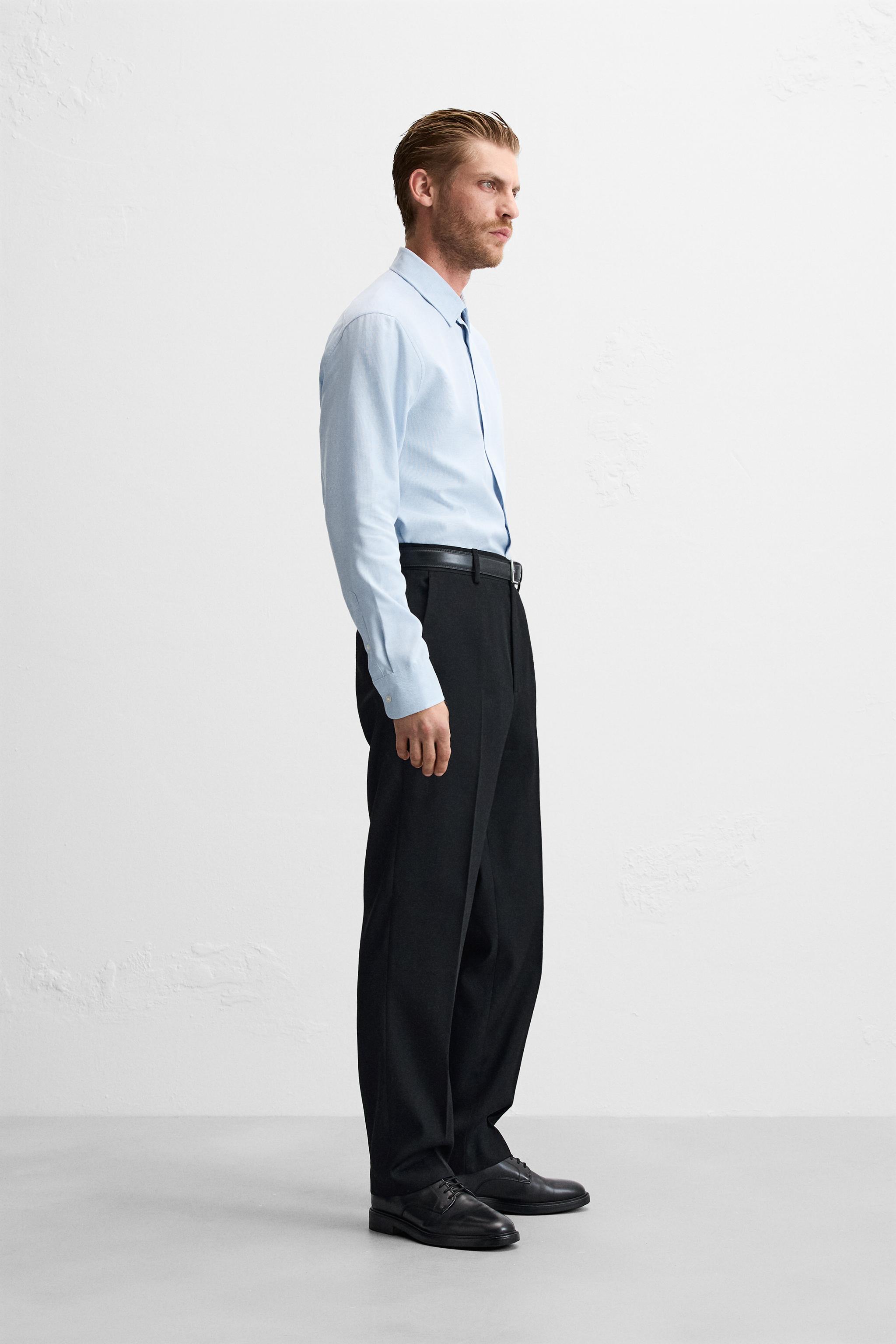 EASY CARE TEXTURED SHIRT