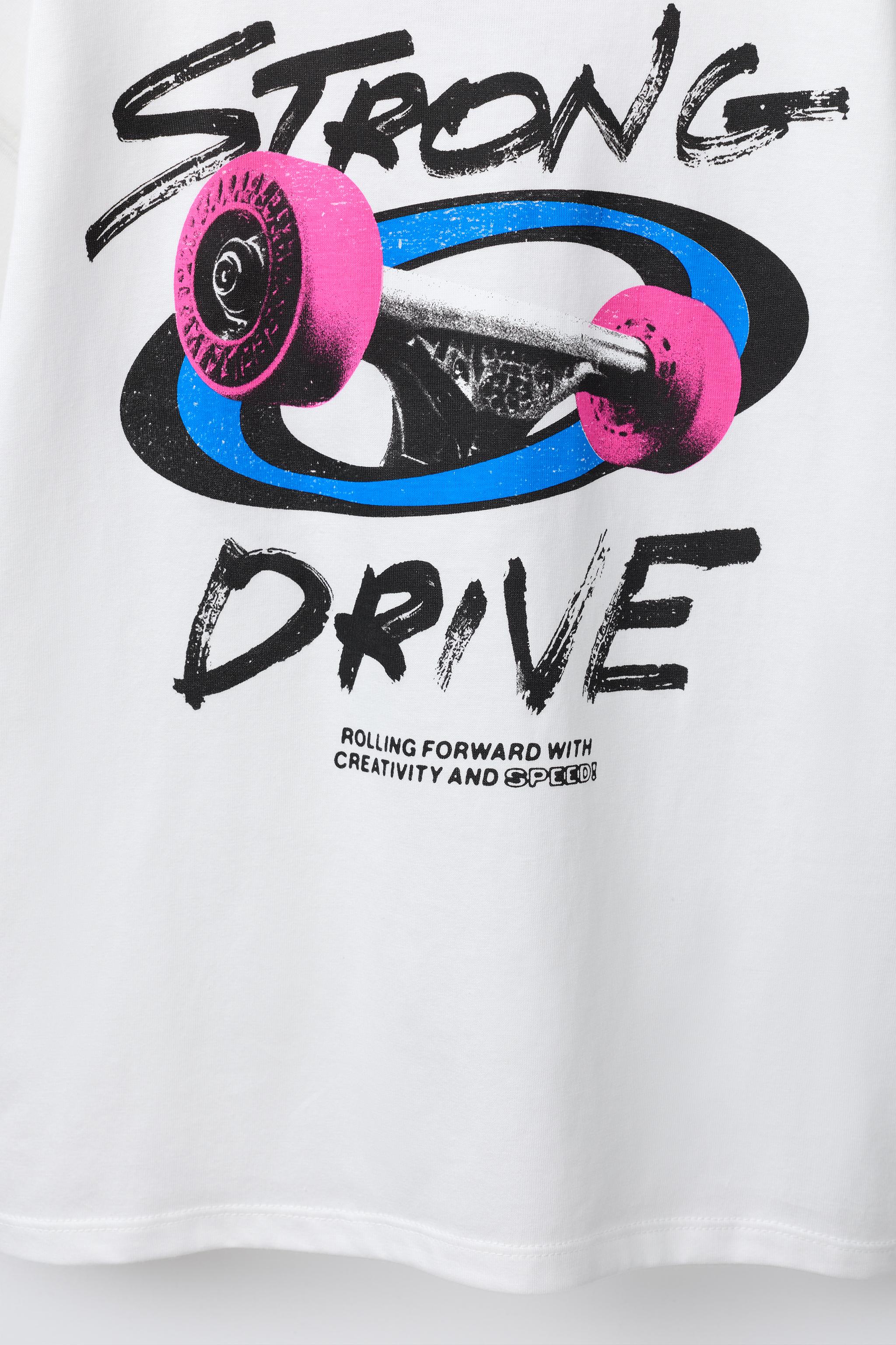 SKATE PRINT T-SHIRT