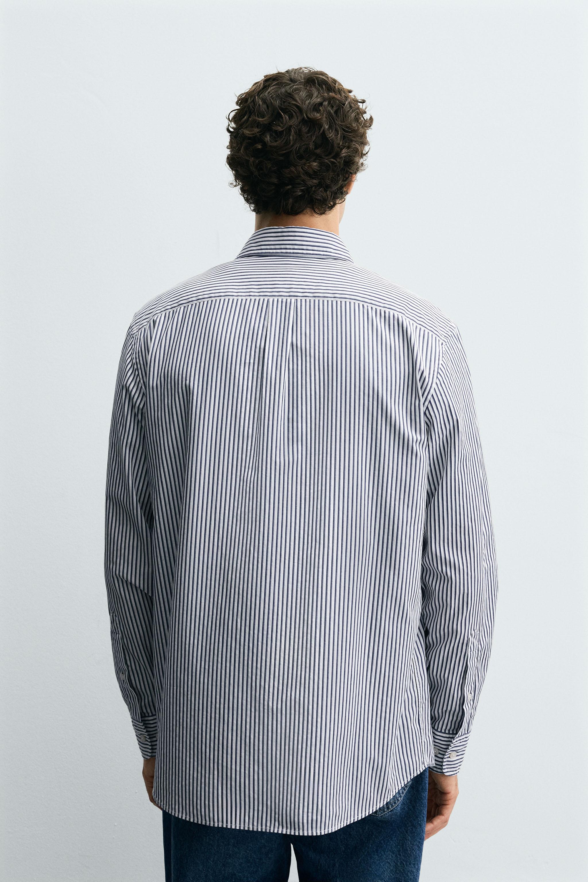 REGULAR FIT STRIPED SHIRT