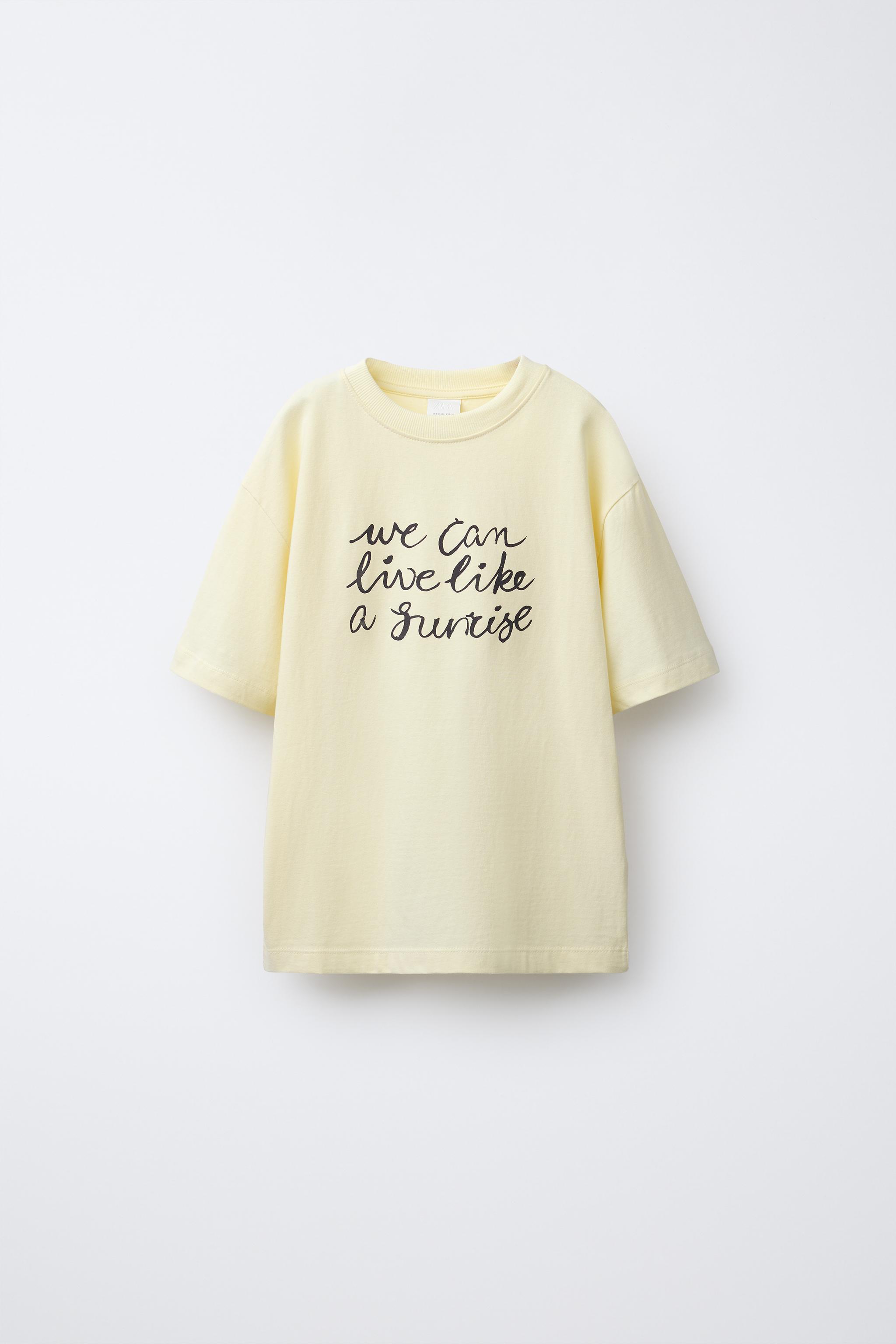 TEXT PRINT T-SHIRT