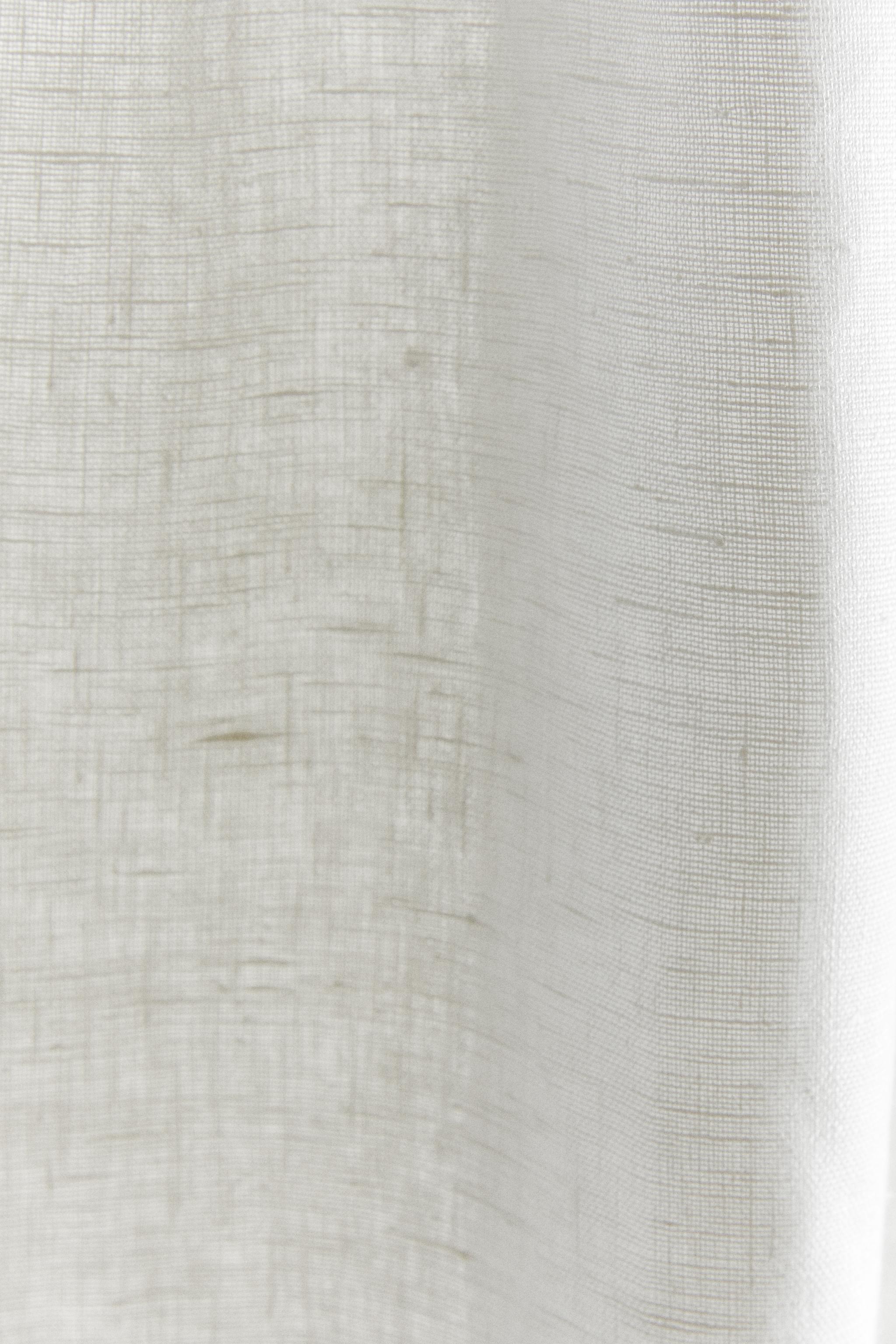 MEDIUM OPACITY FADED LINEN CURTAIN