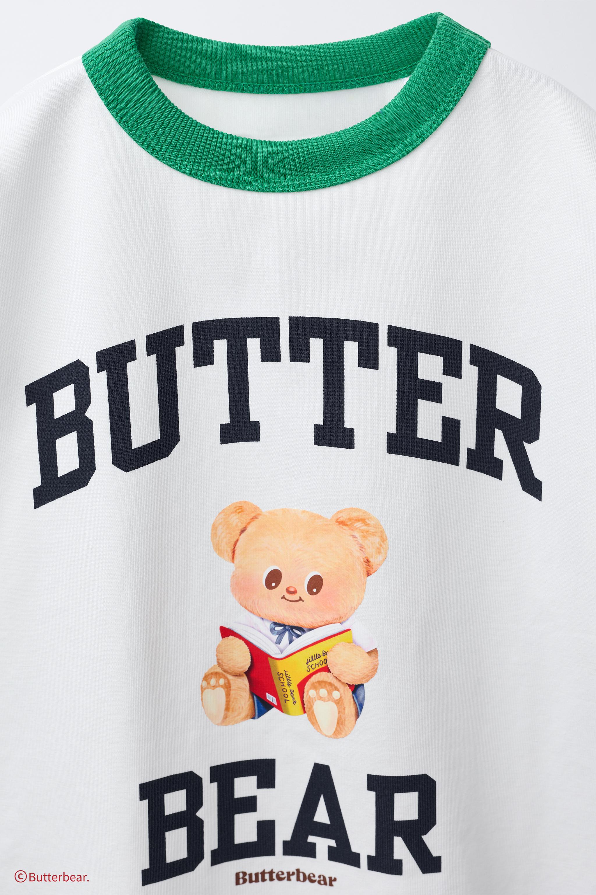 BUTTERBEAR © TRIM DETAIL T-SHIRT