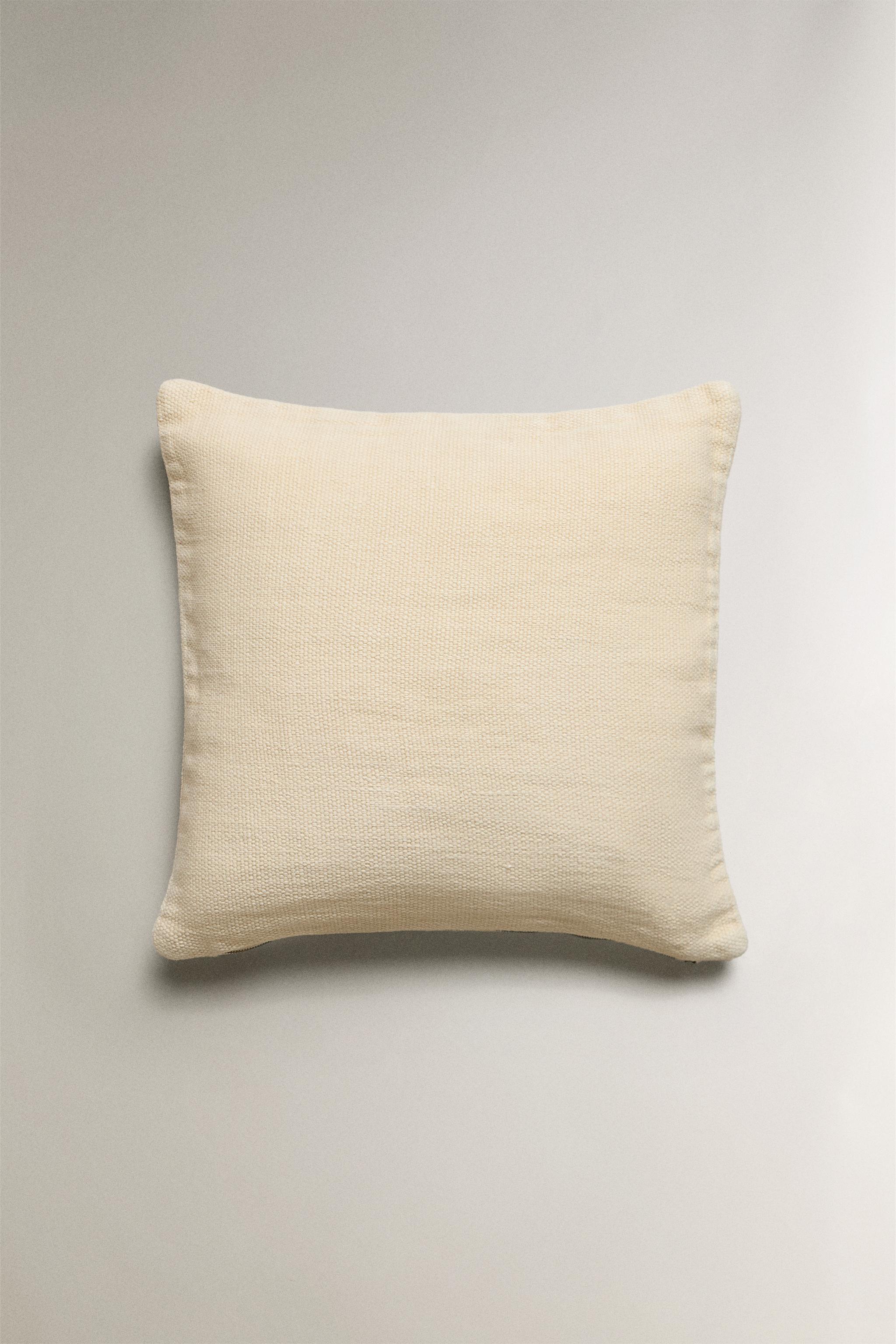 PLAIN THROW PILLOW COVER