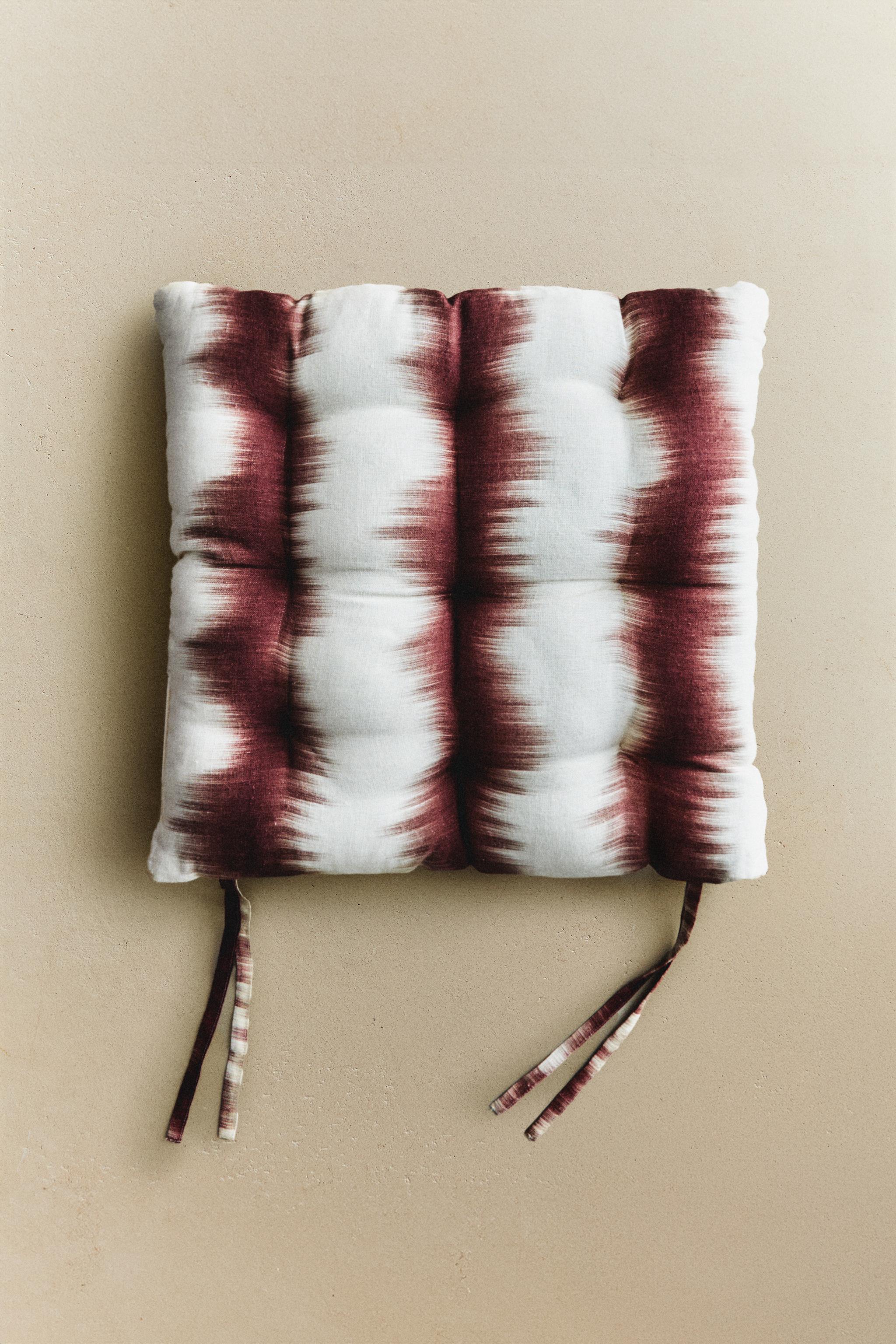 OMBRÉ LINEN SEAT CUSHION X COLLAGERIE