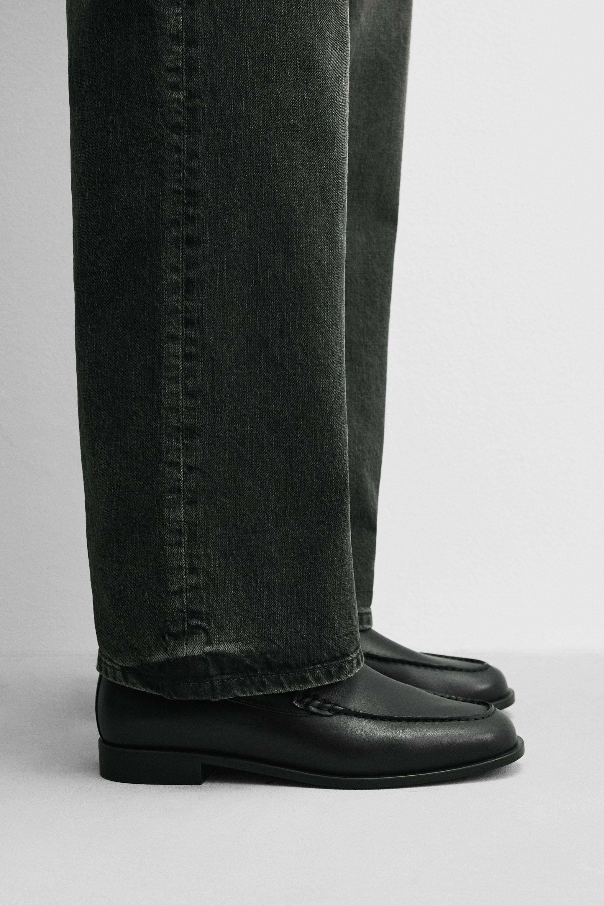 LEATHER DRESS LOAFERS