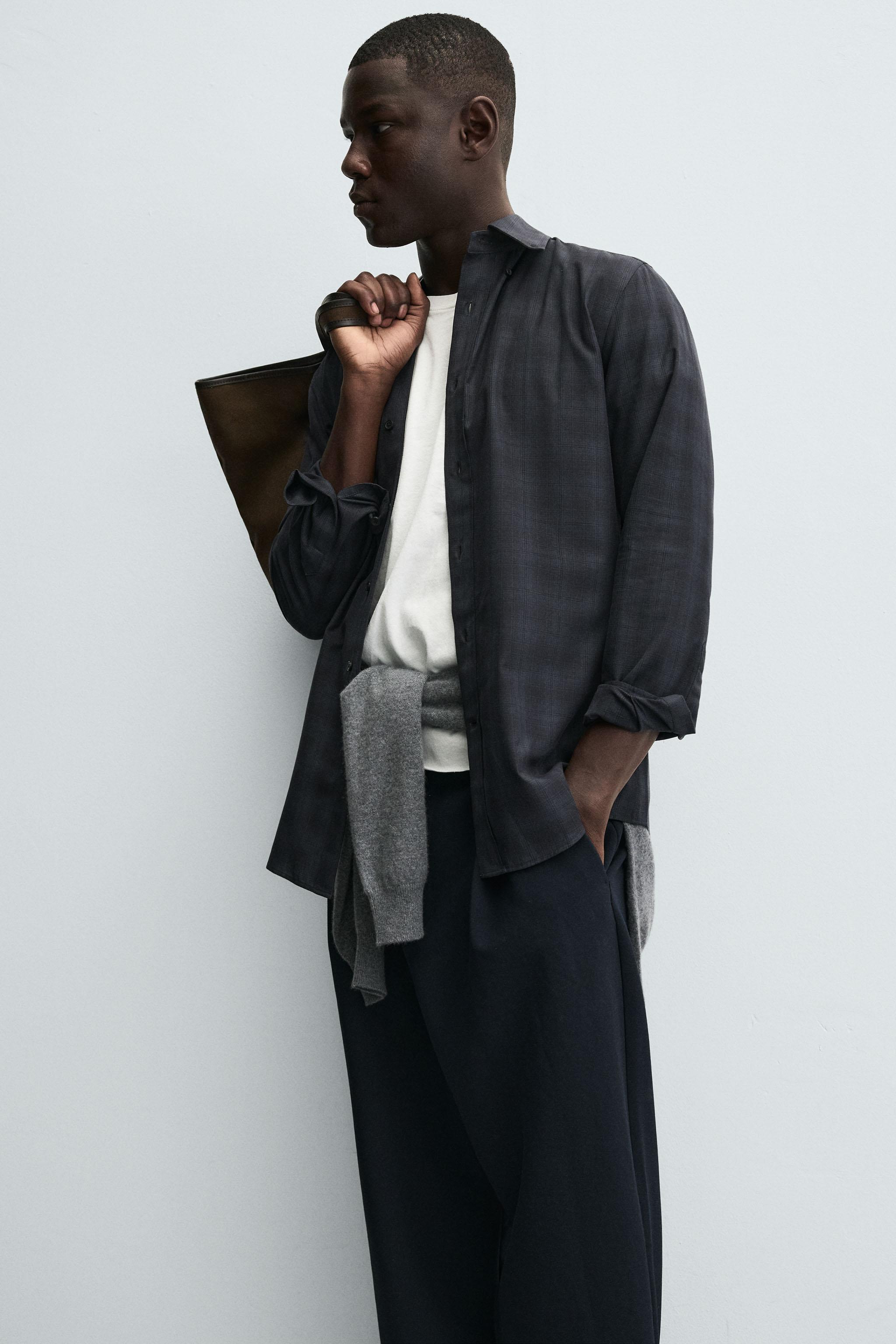 REGULAR FIT PLAID SHIRT