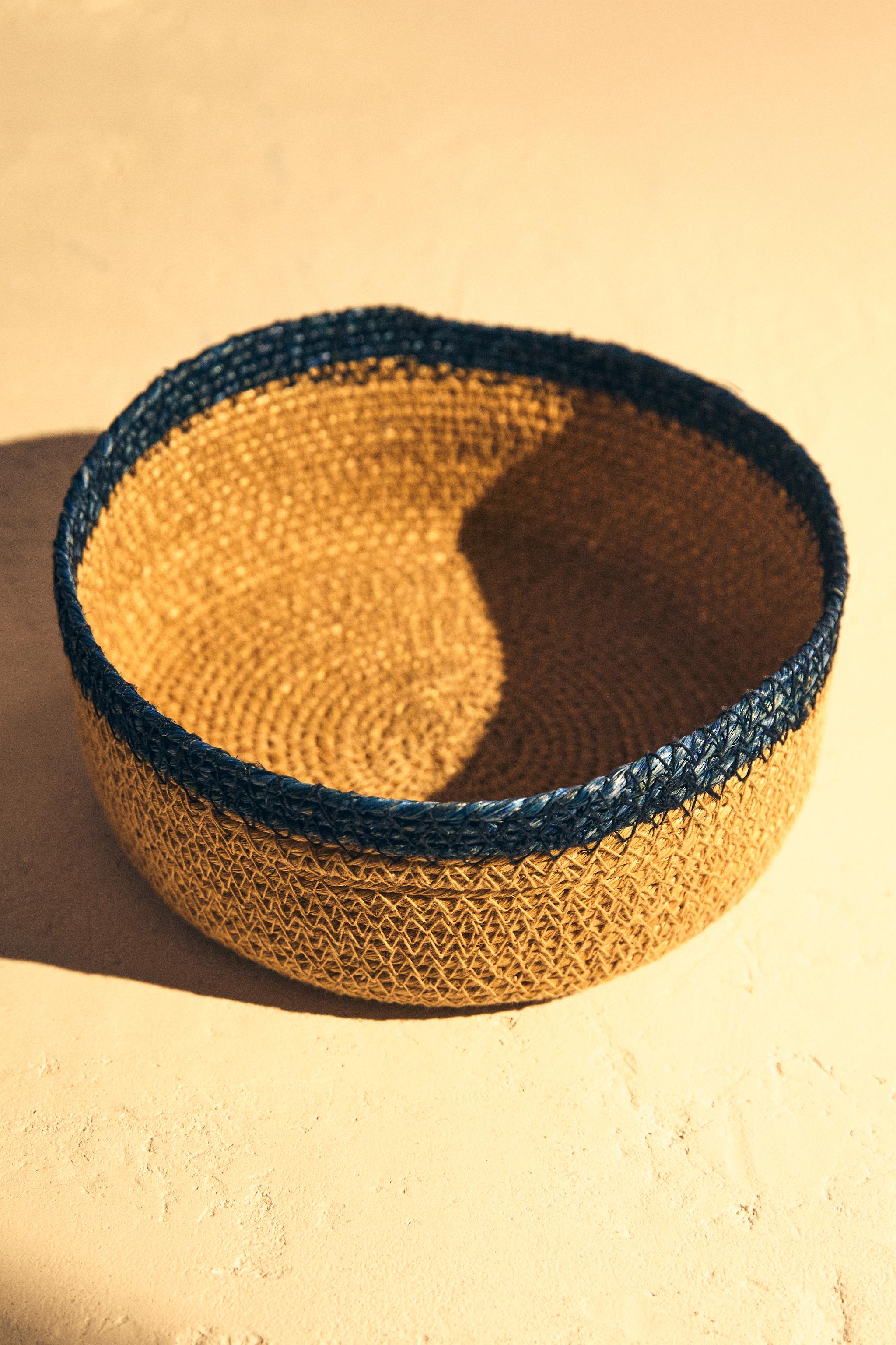 ROUND SEAGRASS BASKET