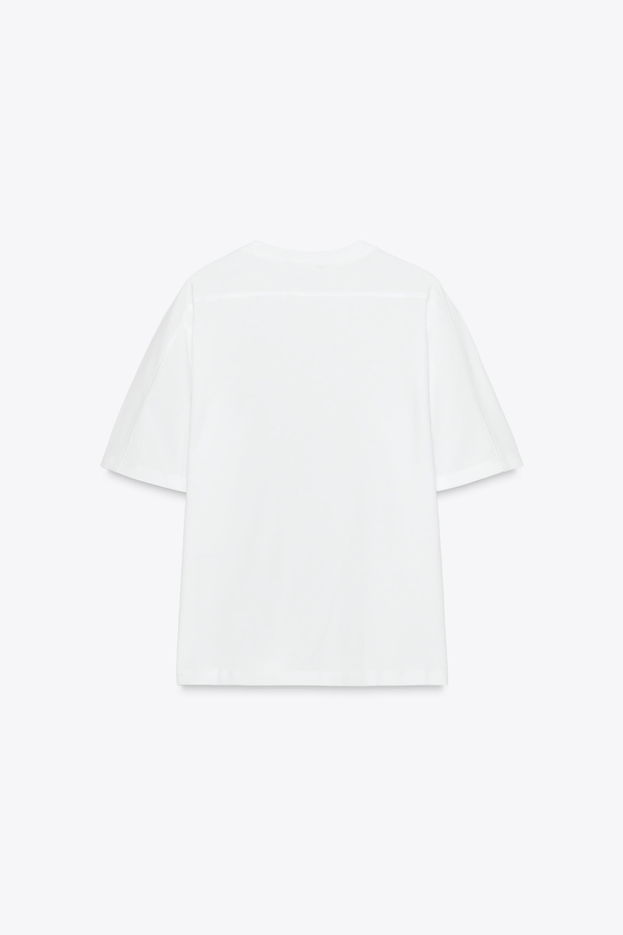 REGULAR FIT LABEL T-SHIRT
