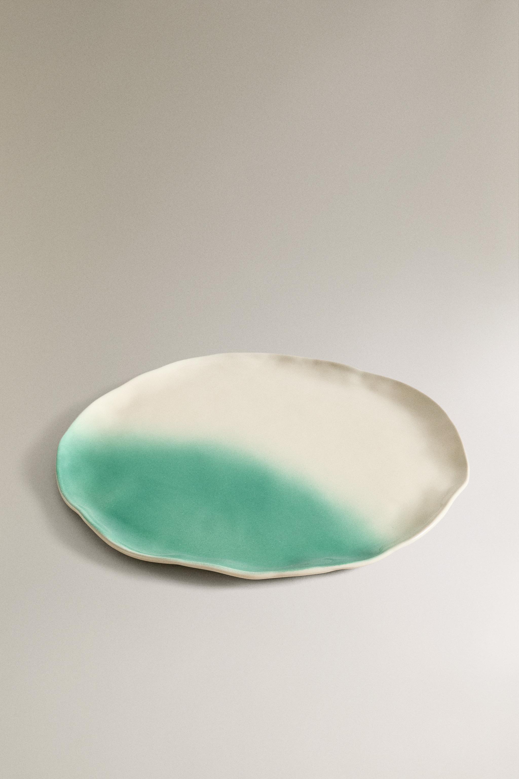 OMBRÉ STONEWARE DINNER PLATE X COLLAGERIE