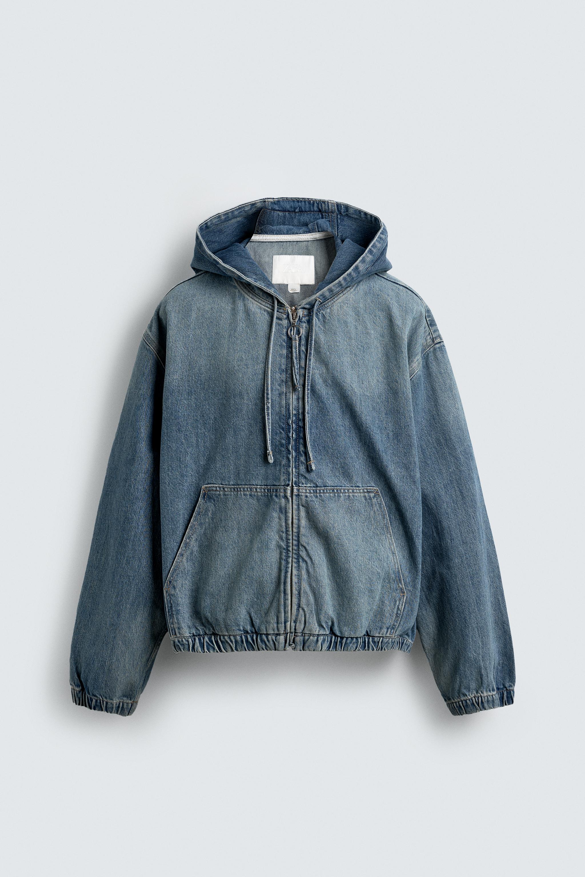 WASHED HOODED JACKET