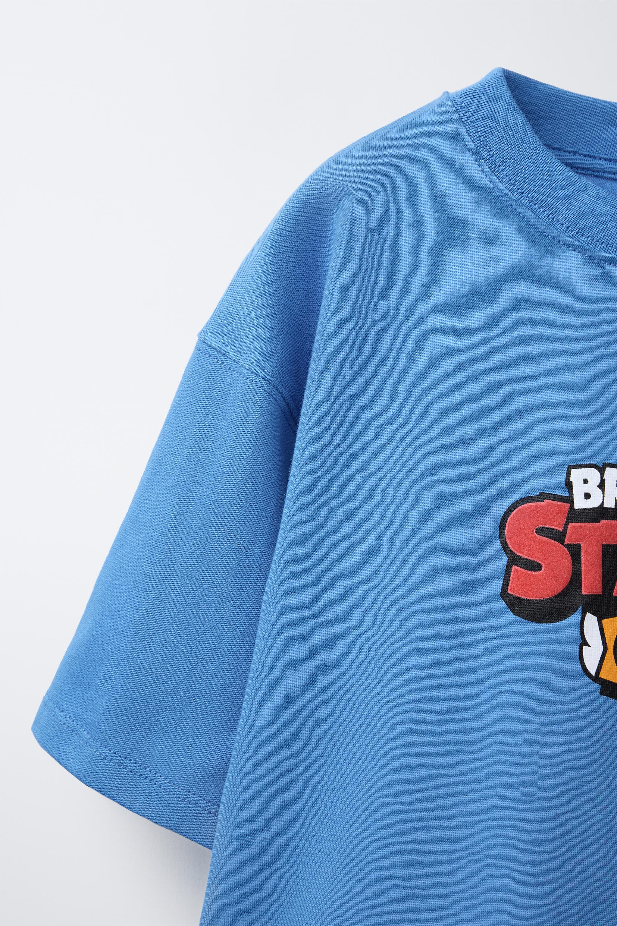 BRAWL STARS © SUPERCELL OY RAISED T-SHIRT