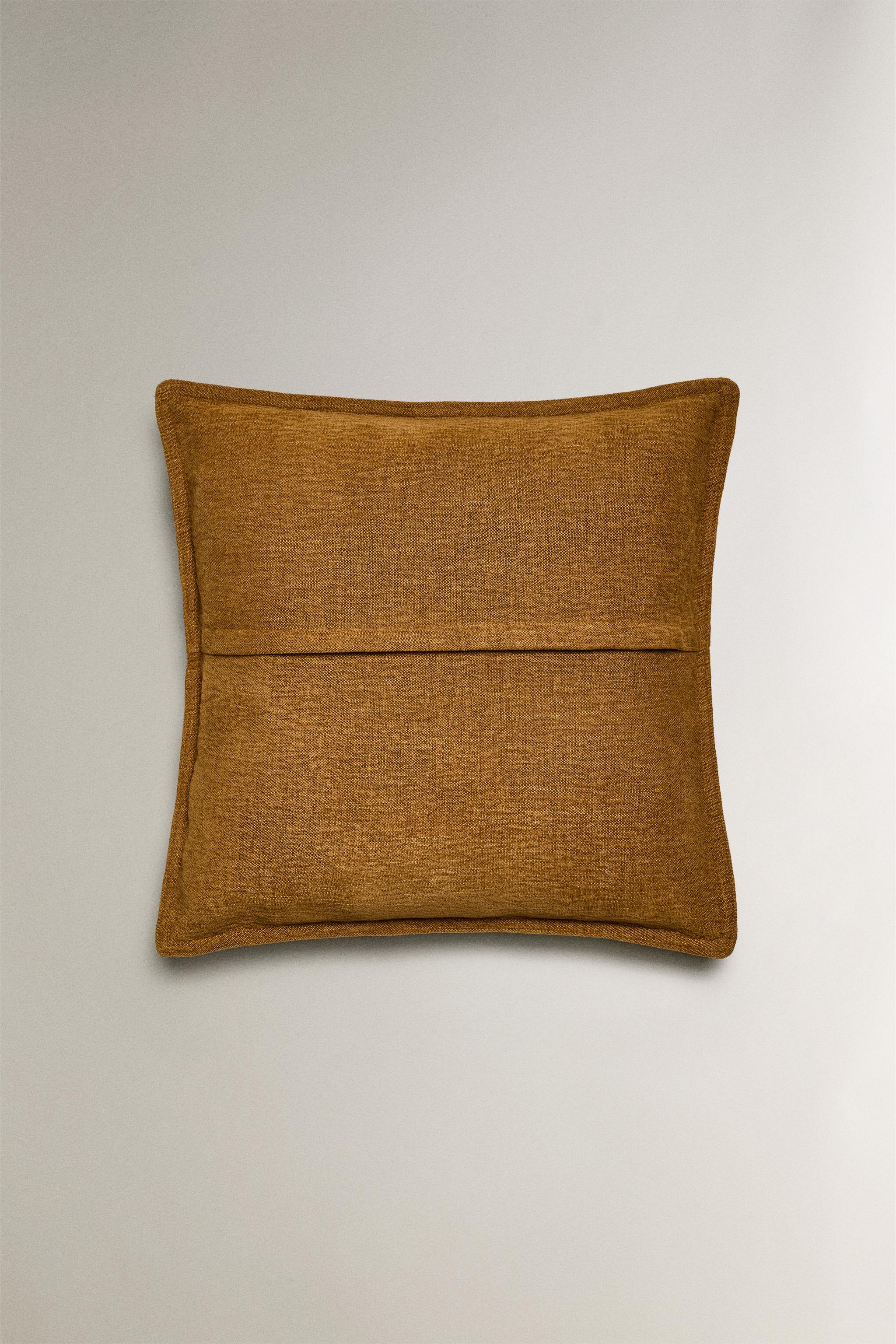 TEXTURED THROW PILLOW COVER