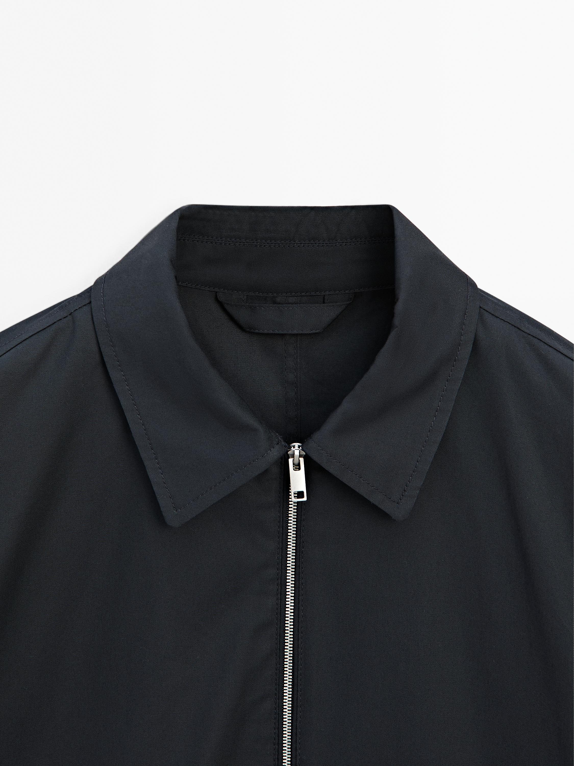 Water-repellent 100% cotton jacket