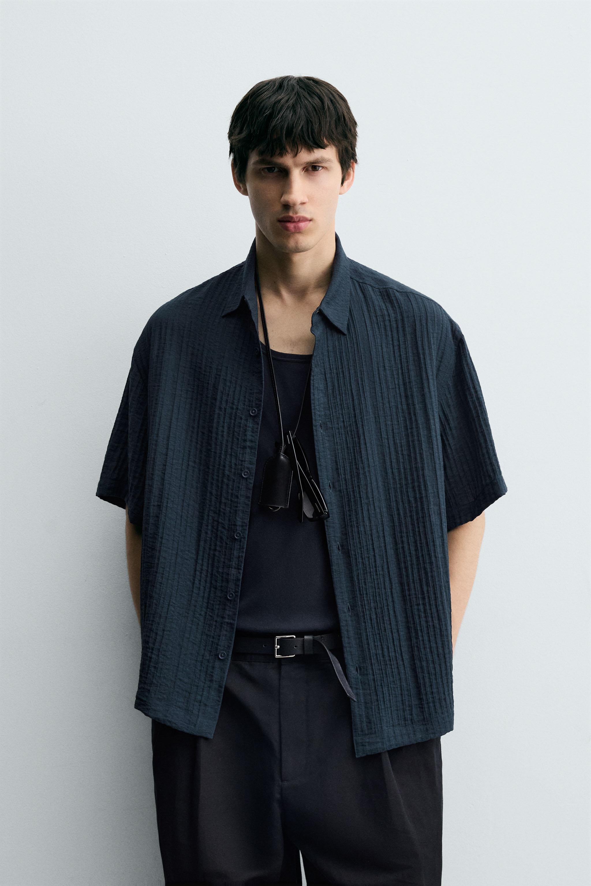 FLUID TEXTURED SHIRT