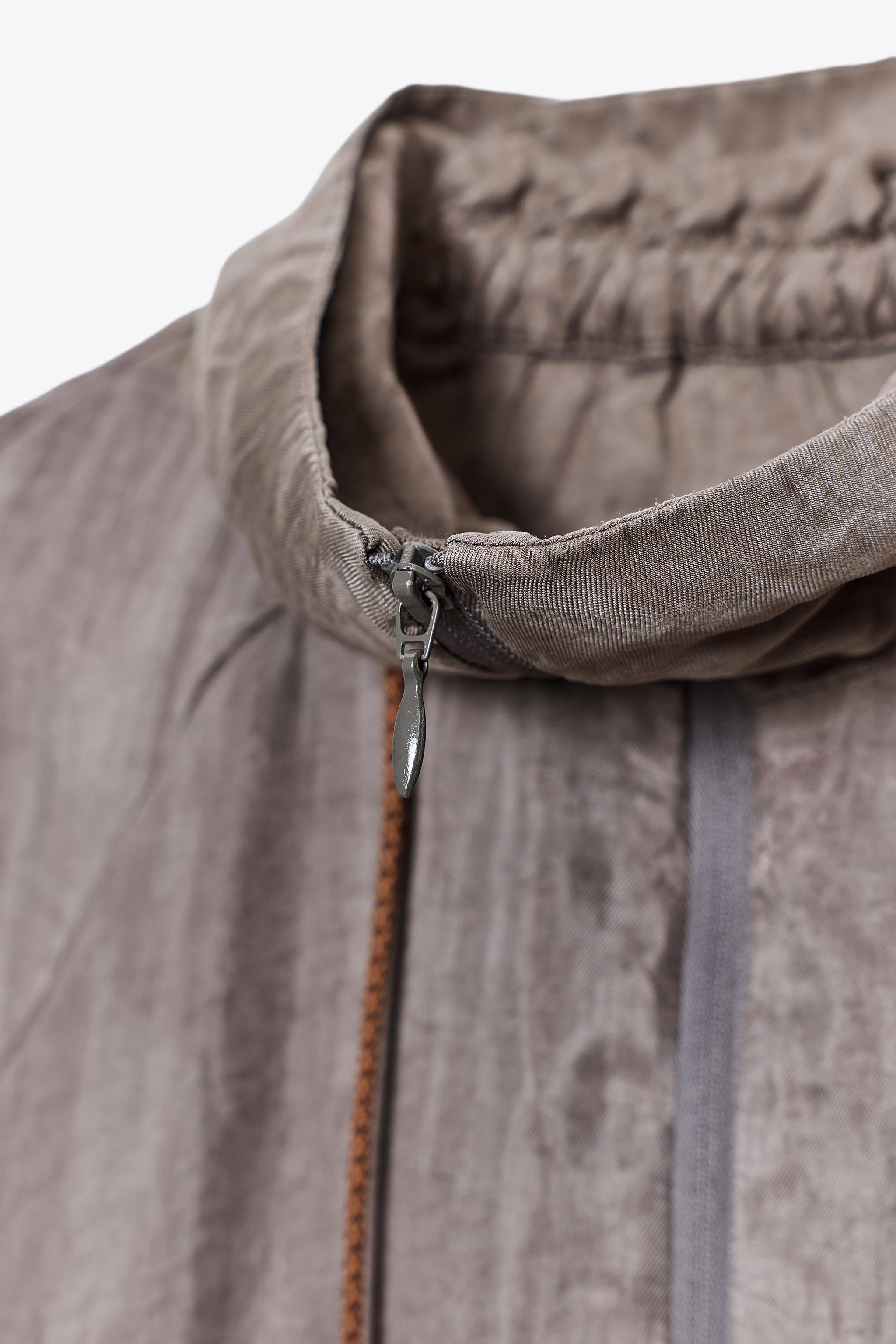 ZW COLLECTION FLOWY BOMBER JACKET