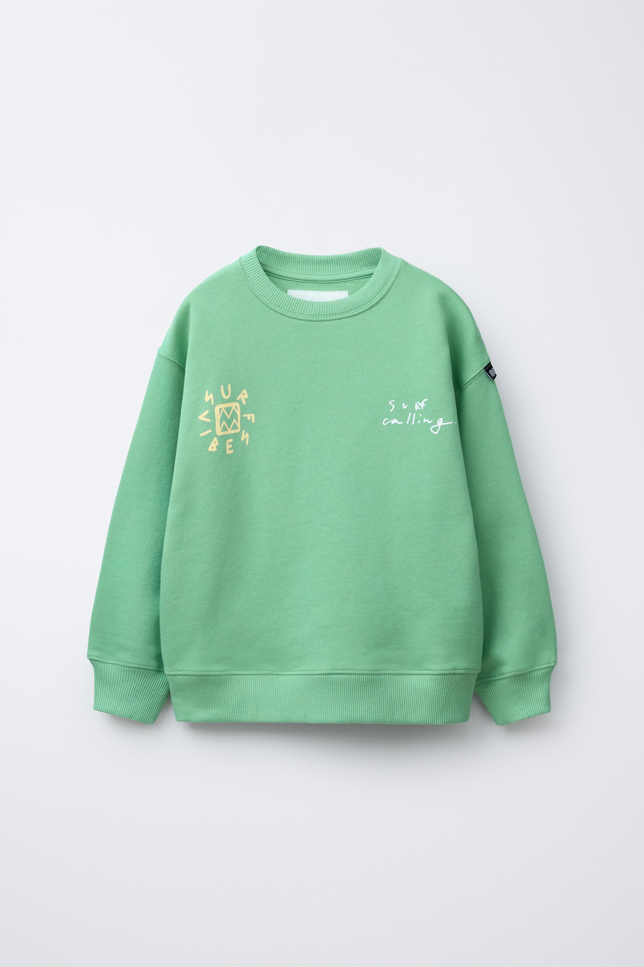 SURF PRINT SWEATSHIRT