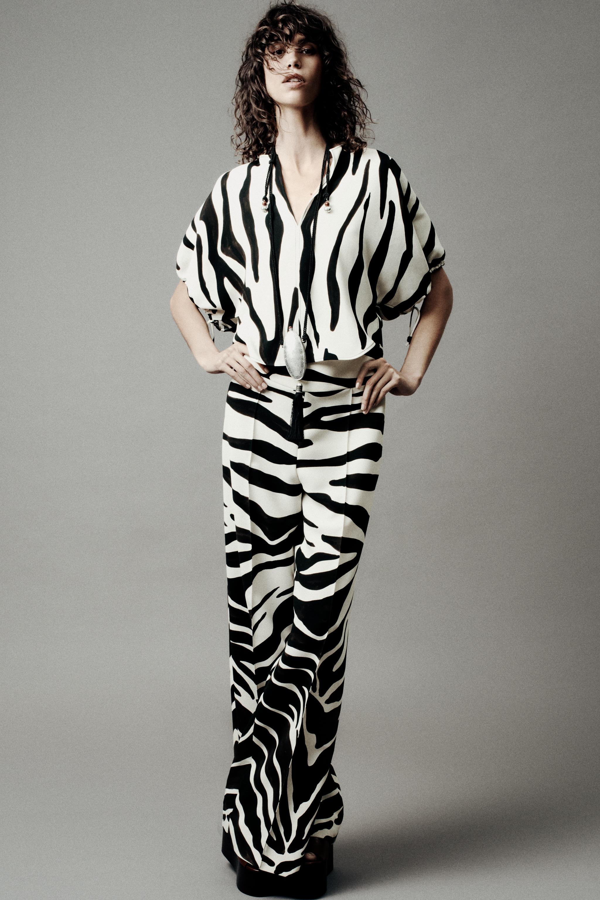 ZW COLLECTION ANIMAL PRINT TOP