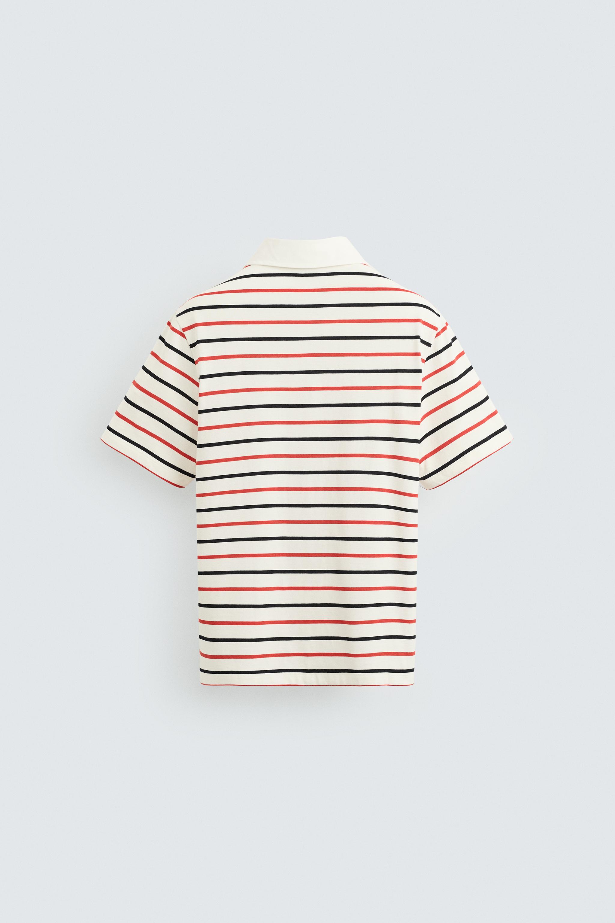STRIPED POLO SHIRT
