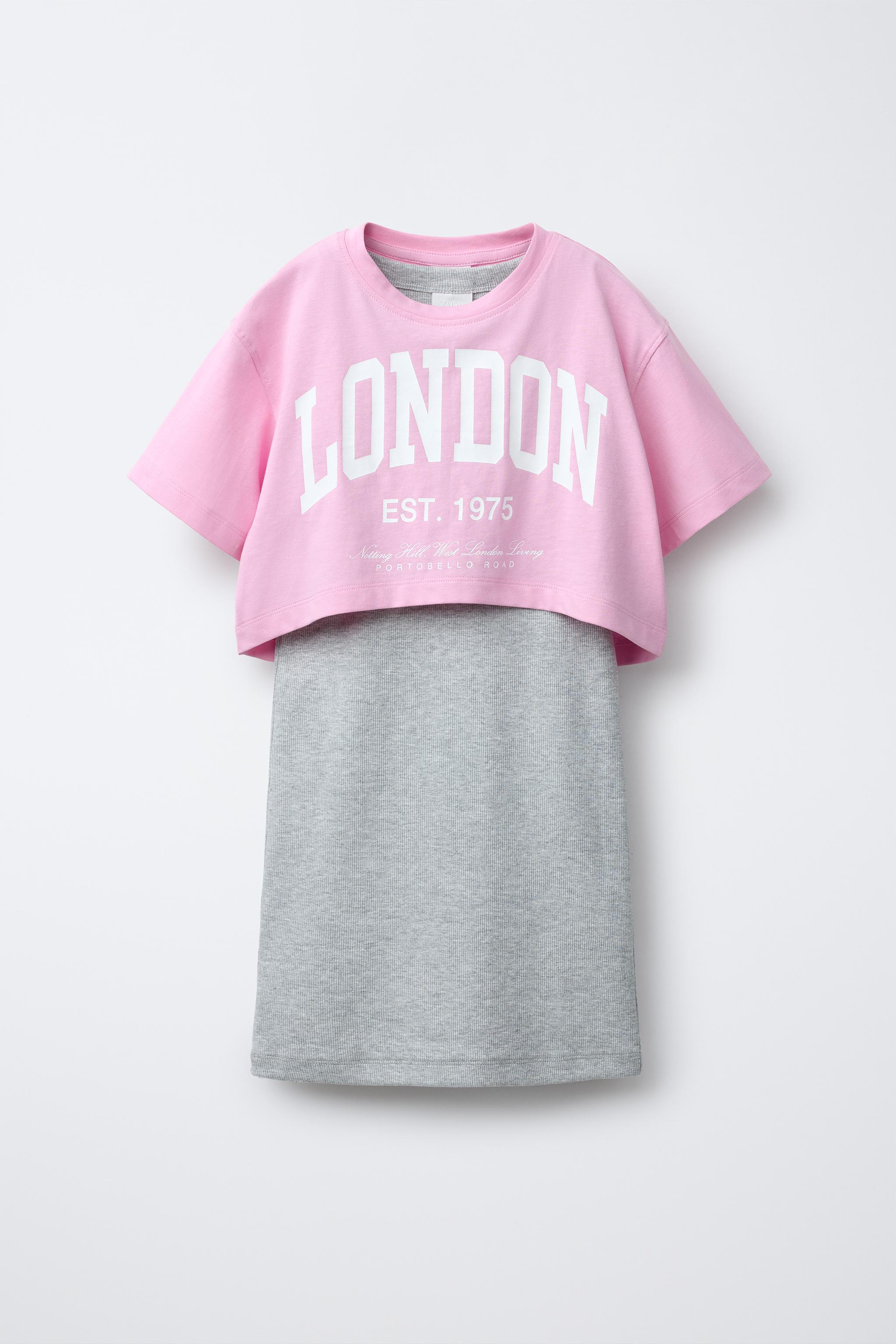 RIB COMBINATION DRESS