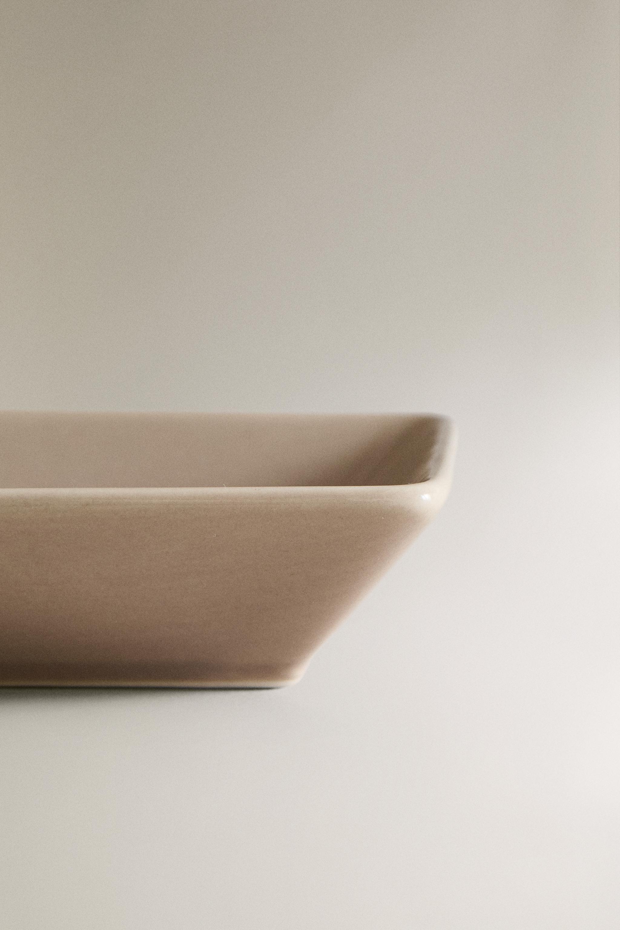 STONEWARE APPETIZER BOWL