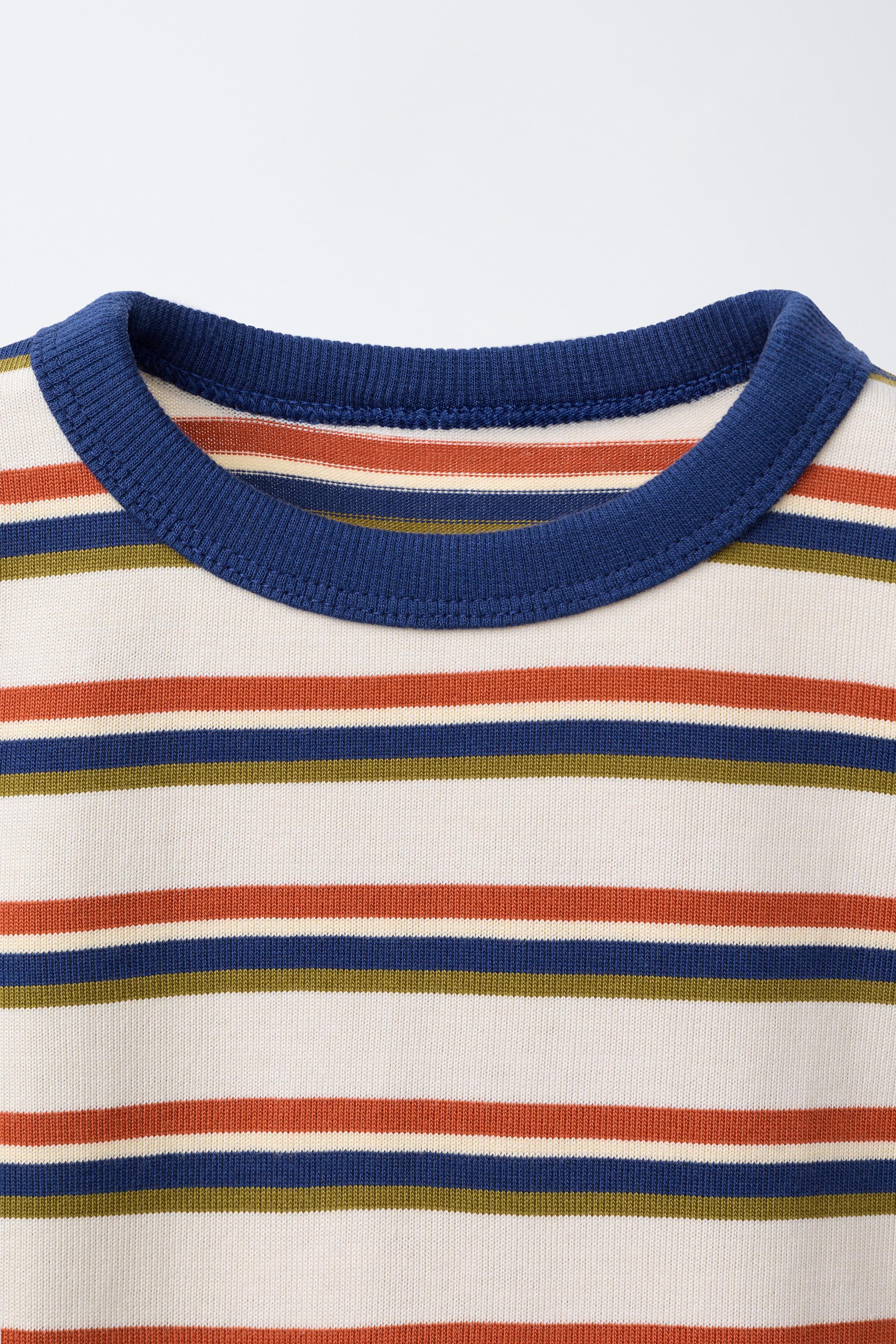 HEAVYWEIGHT STRIPED T-SHIRT