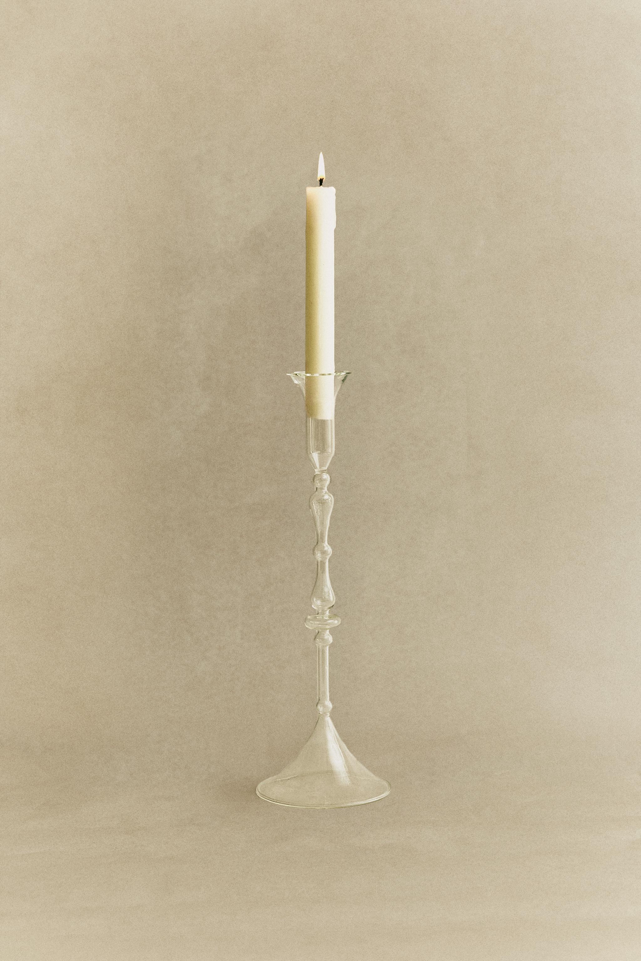 CRYSTAL CANDLESTICK