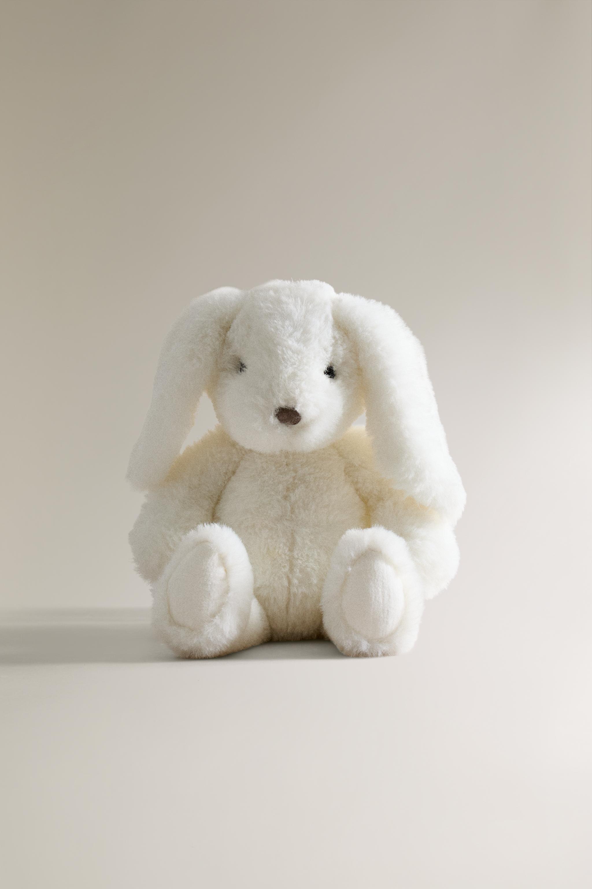 CHILDREN’S WHITE BUNNY PLUSH TOY