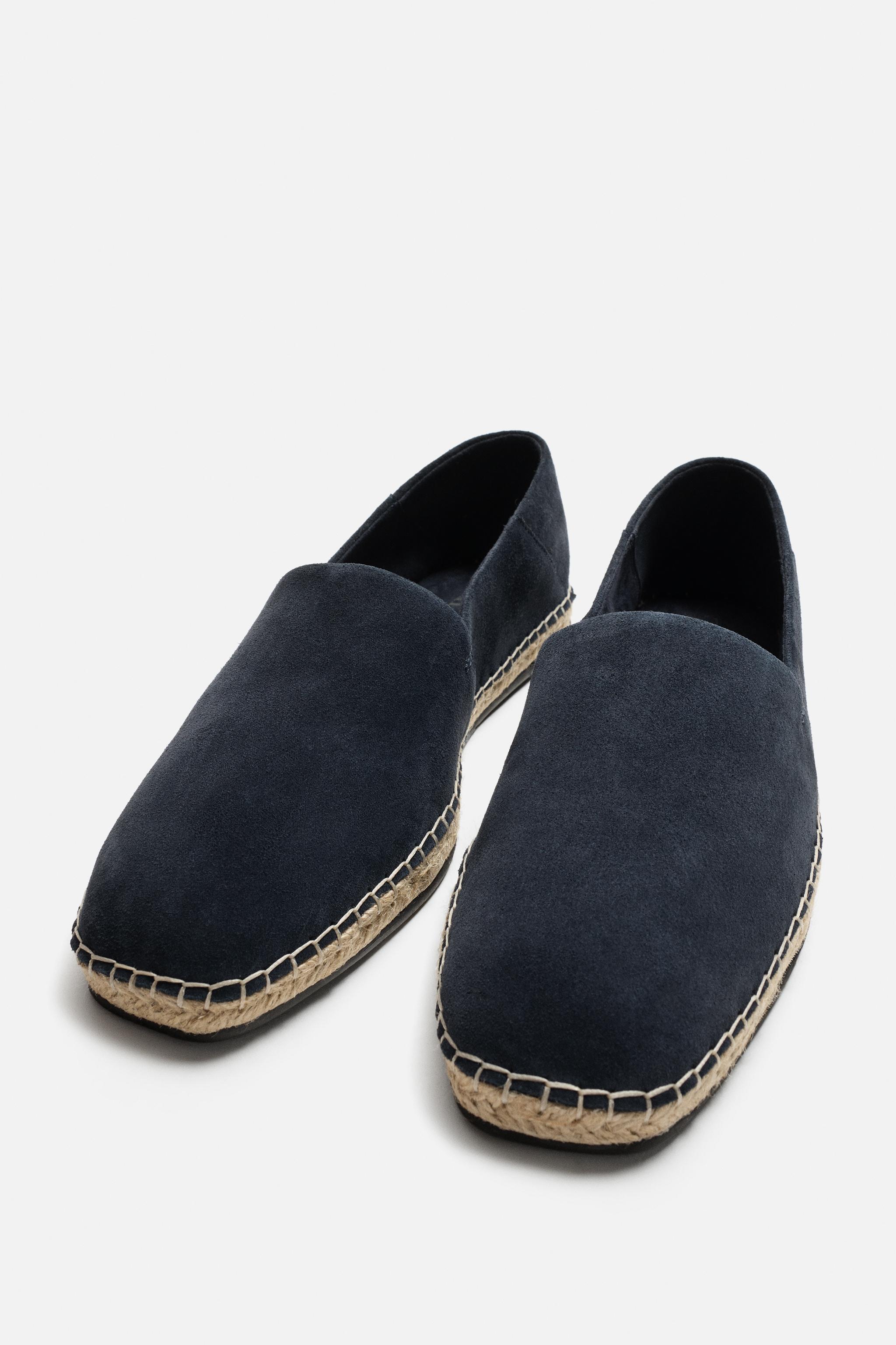 LEATHER ESPADRILLES