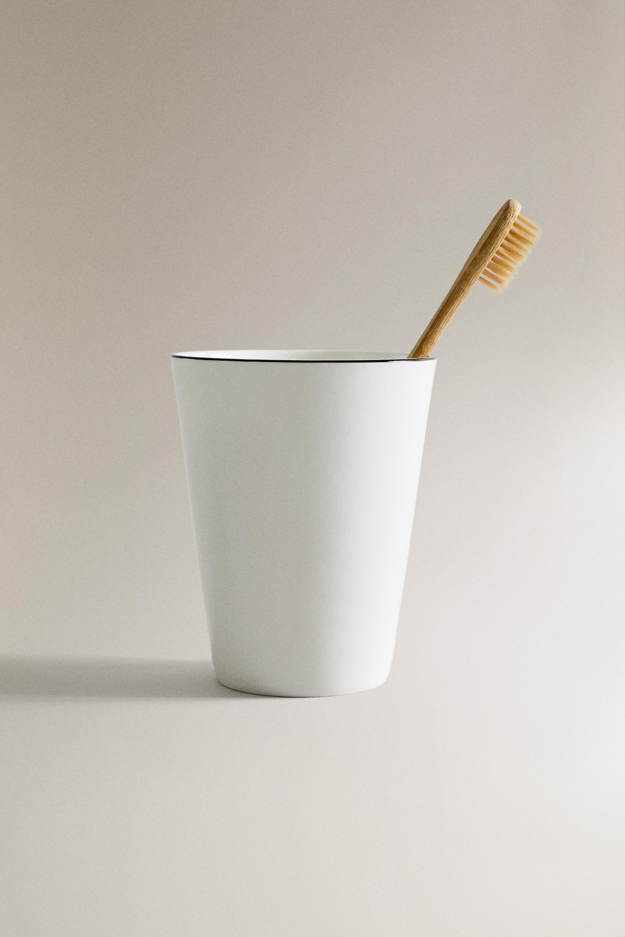 BONE CHINA TOOTHBRUSH HOLDER