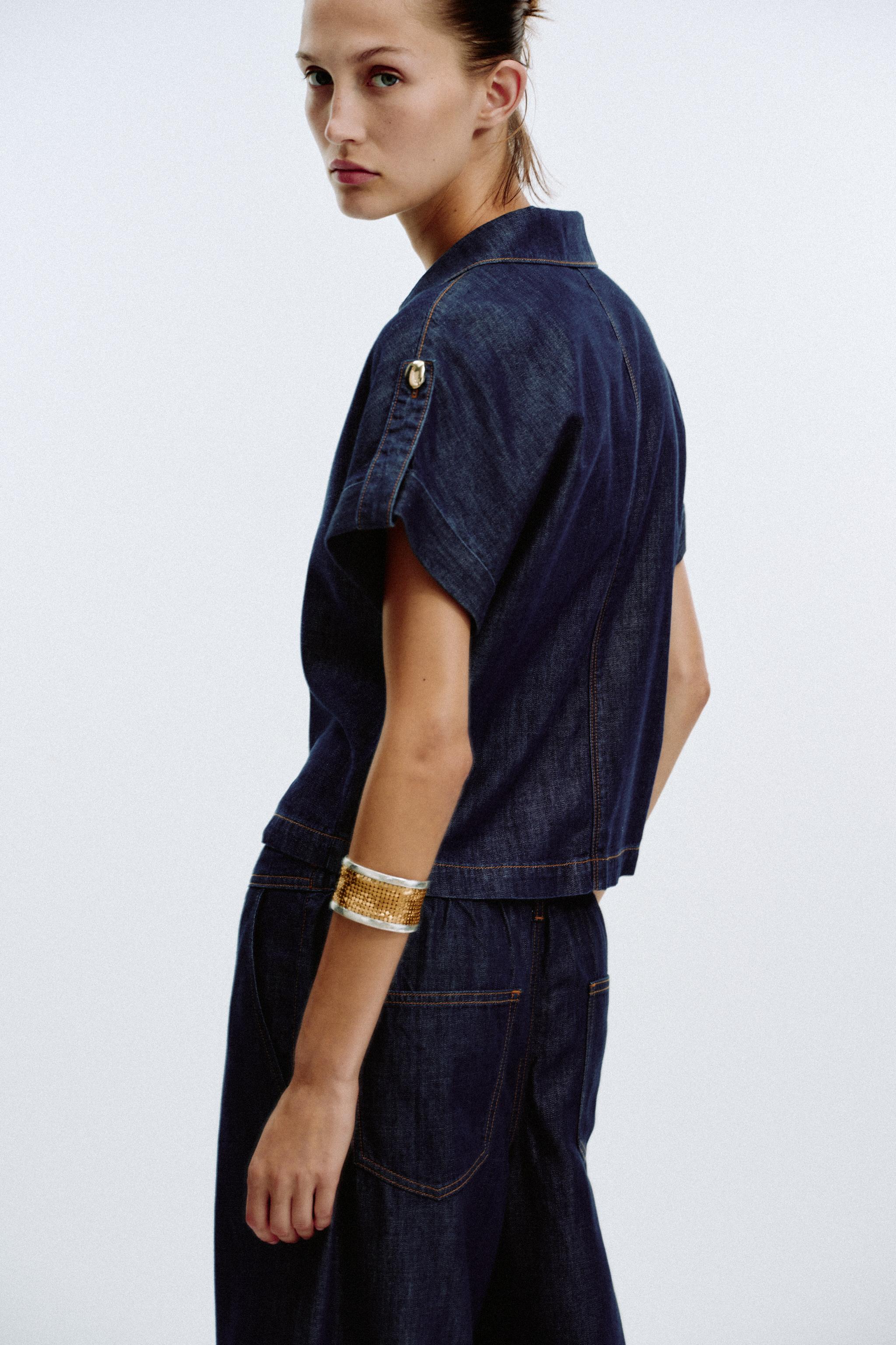 Z1975 SHORT SLEEVE DENIM SHIRT