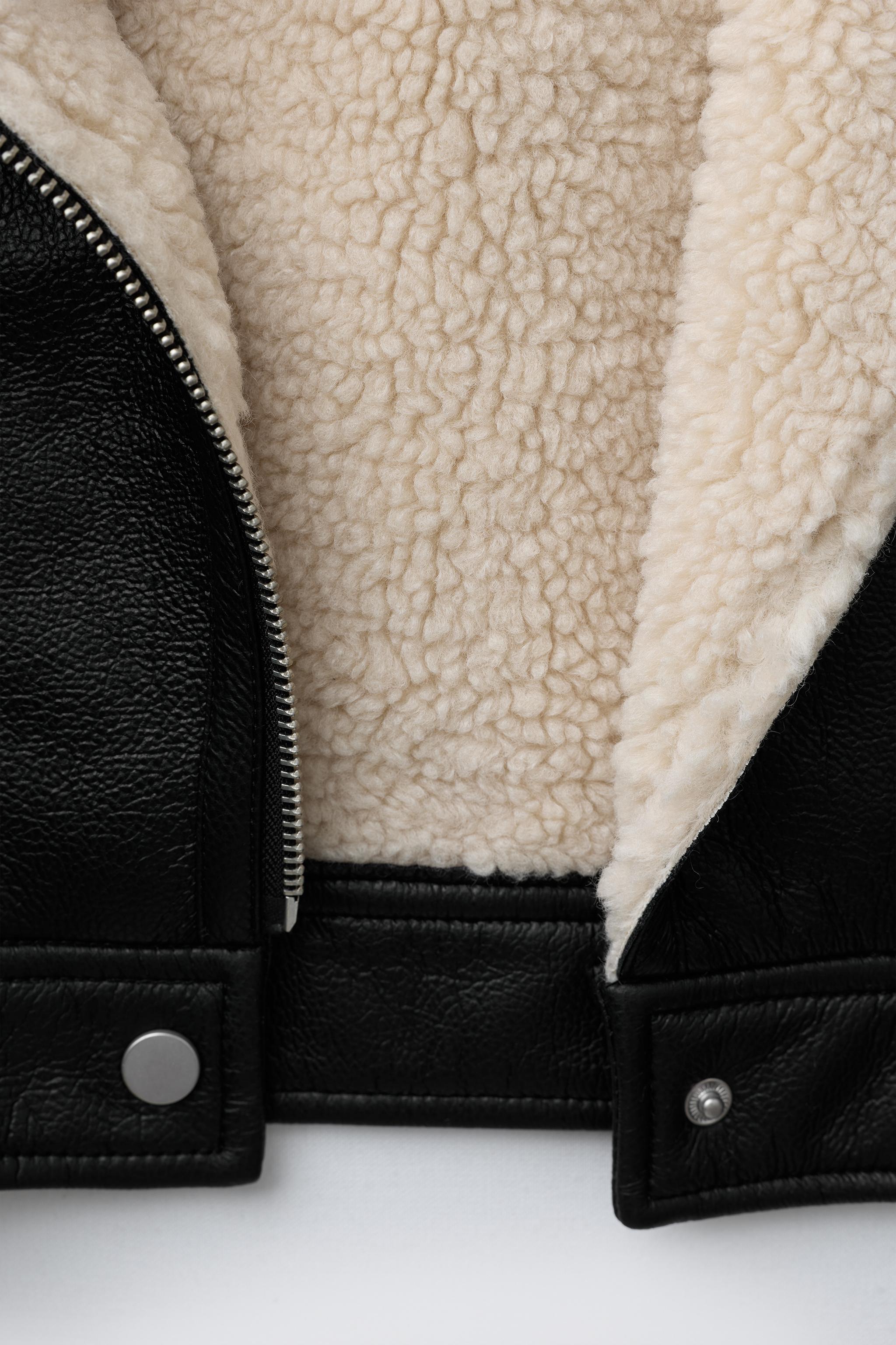 DOUBLE-FACED BIKER JACKET