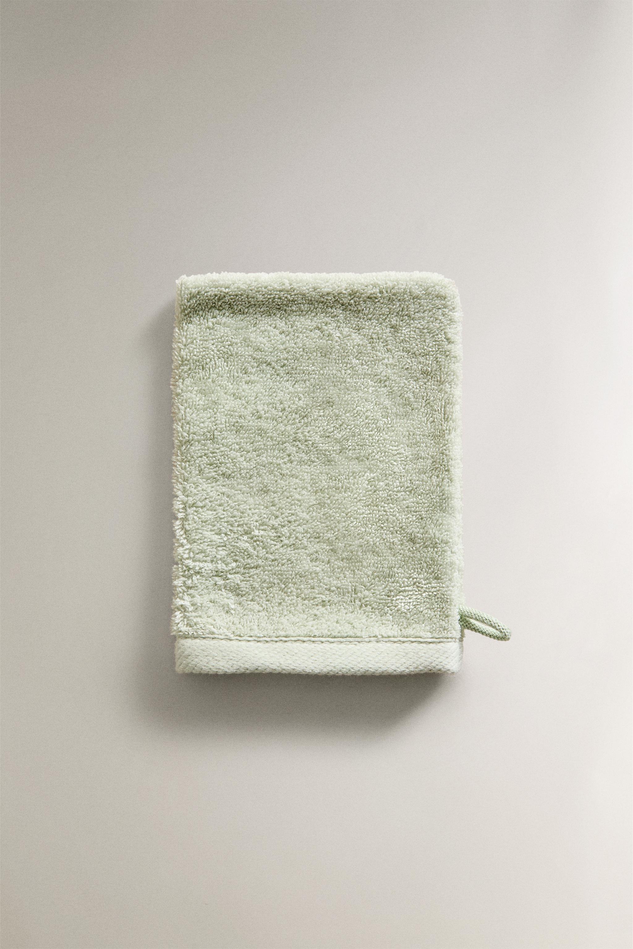 COTTON TERRYCLOTH BATH MITT