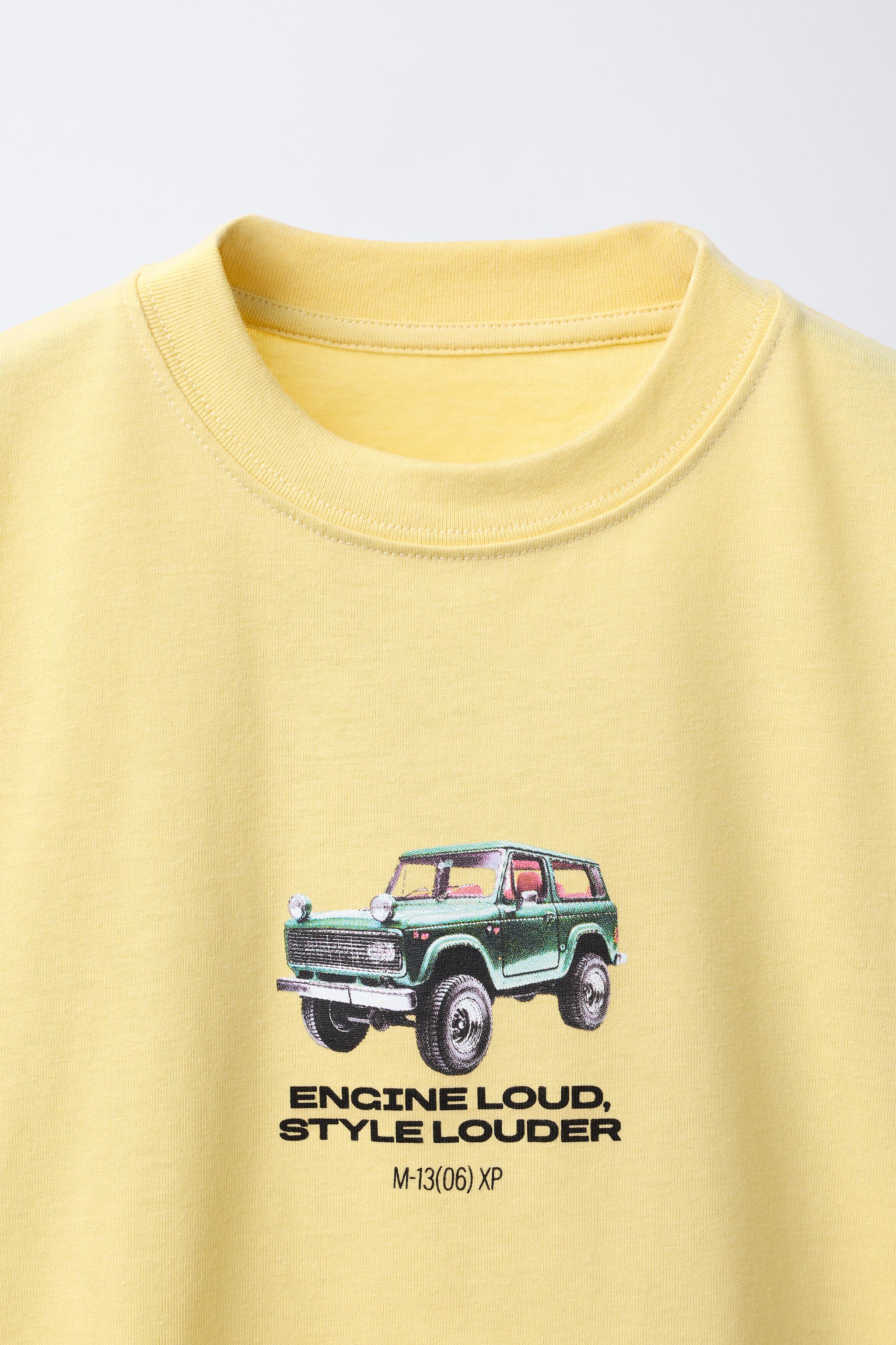 CAR PRINT T-SHIRT