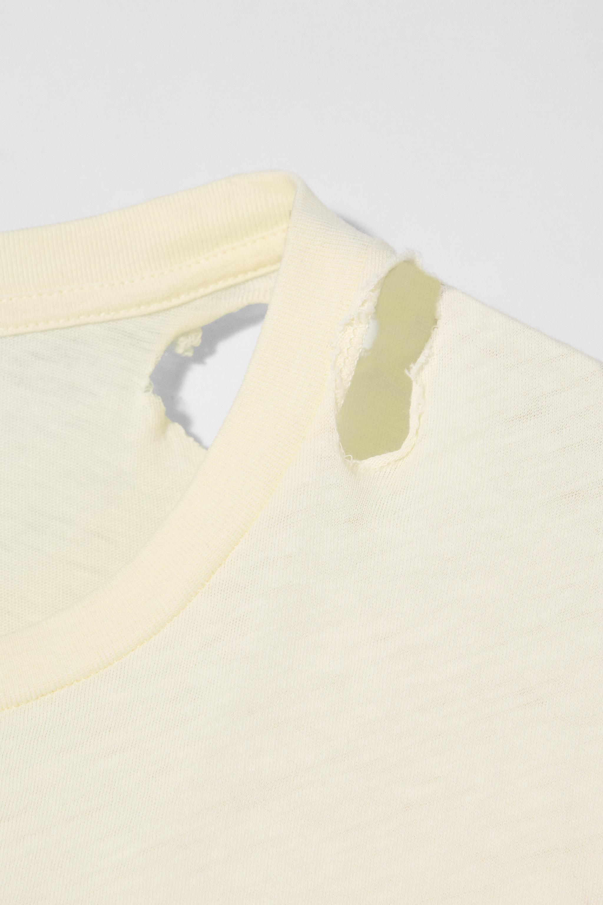 RIPPED T-SHIRT KATE MOSS X ZARA