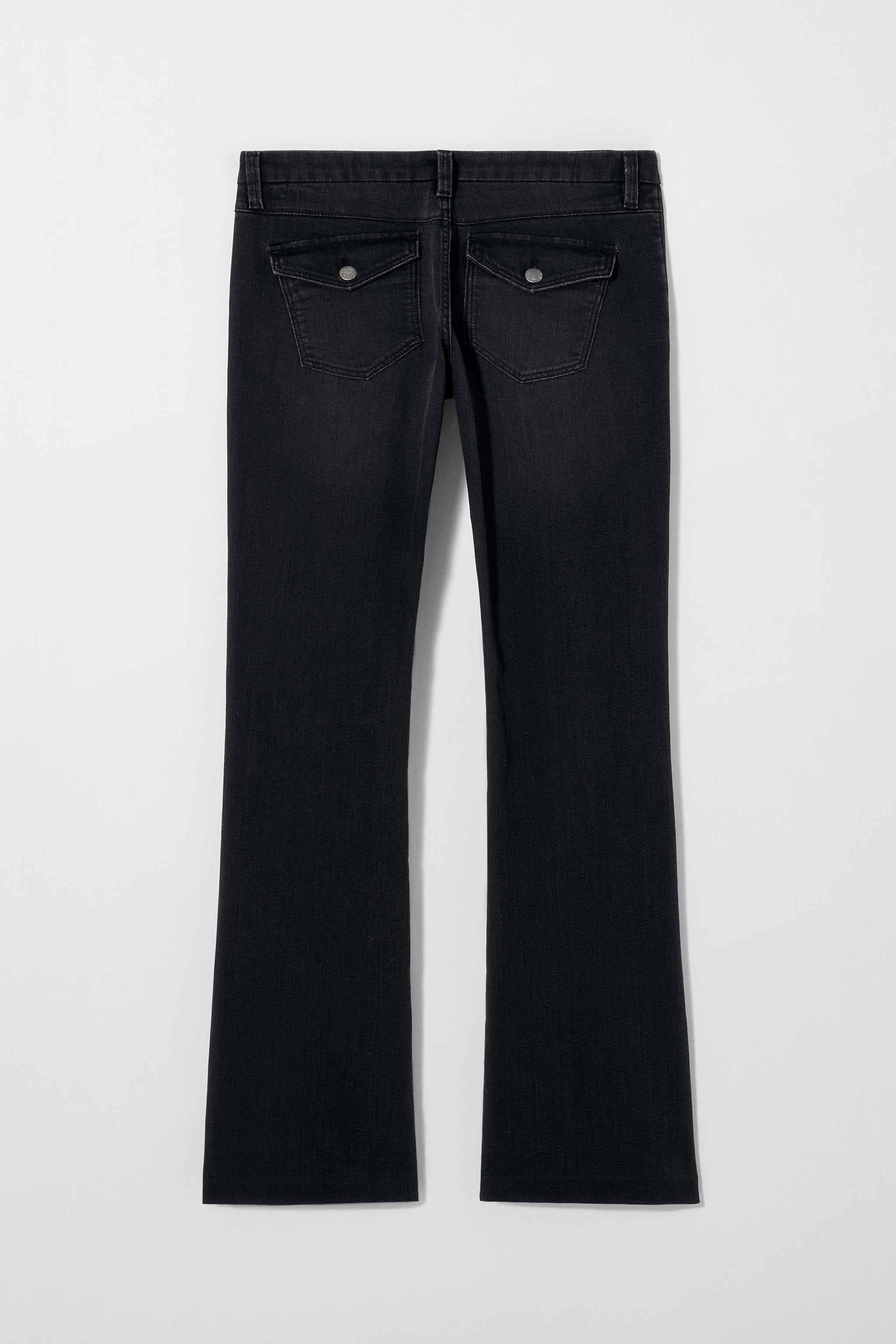 LOW-RISE FLARE JEANS KATE MOSS X ZARA