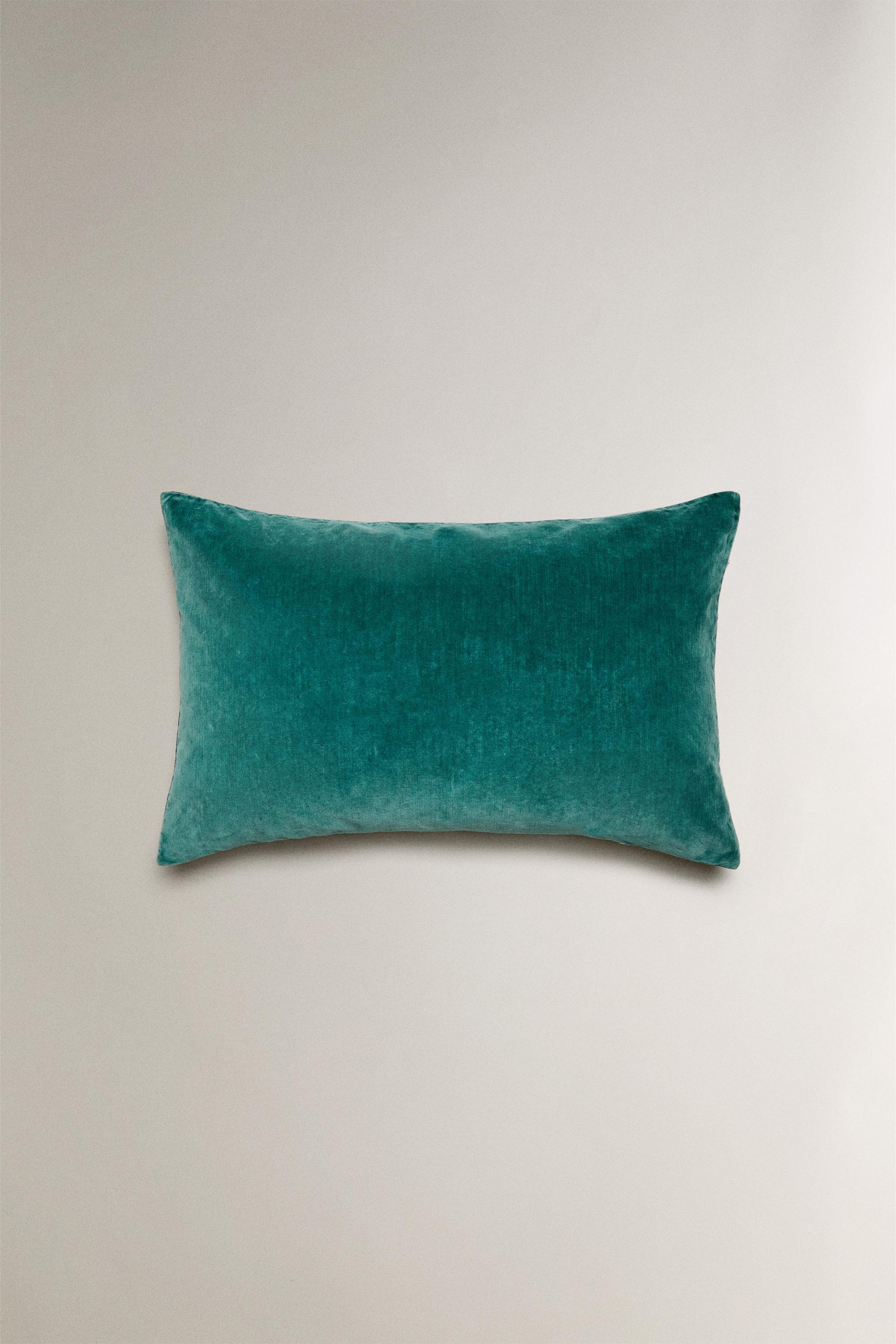 VELVET THROW PILLOW COVER