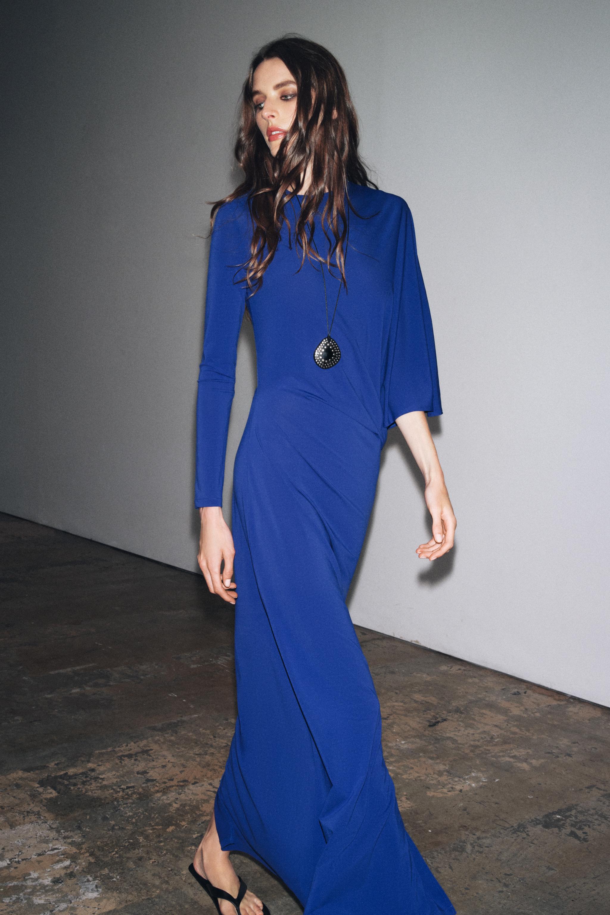 ASYMMETRIC MAXI DRESS