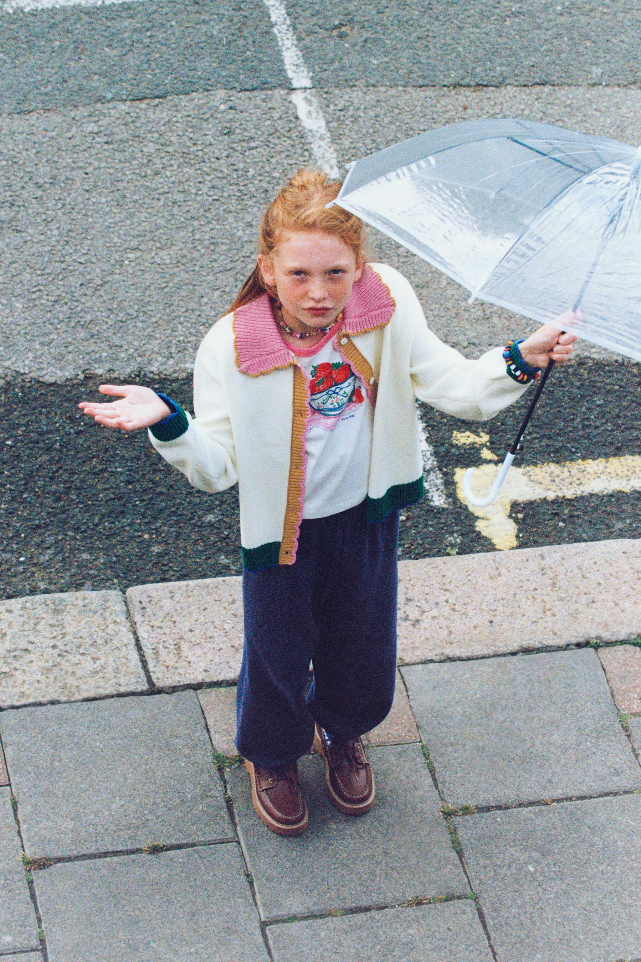 EMBROIDERED TEXT PLUSH JOGGER PANTS