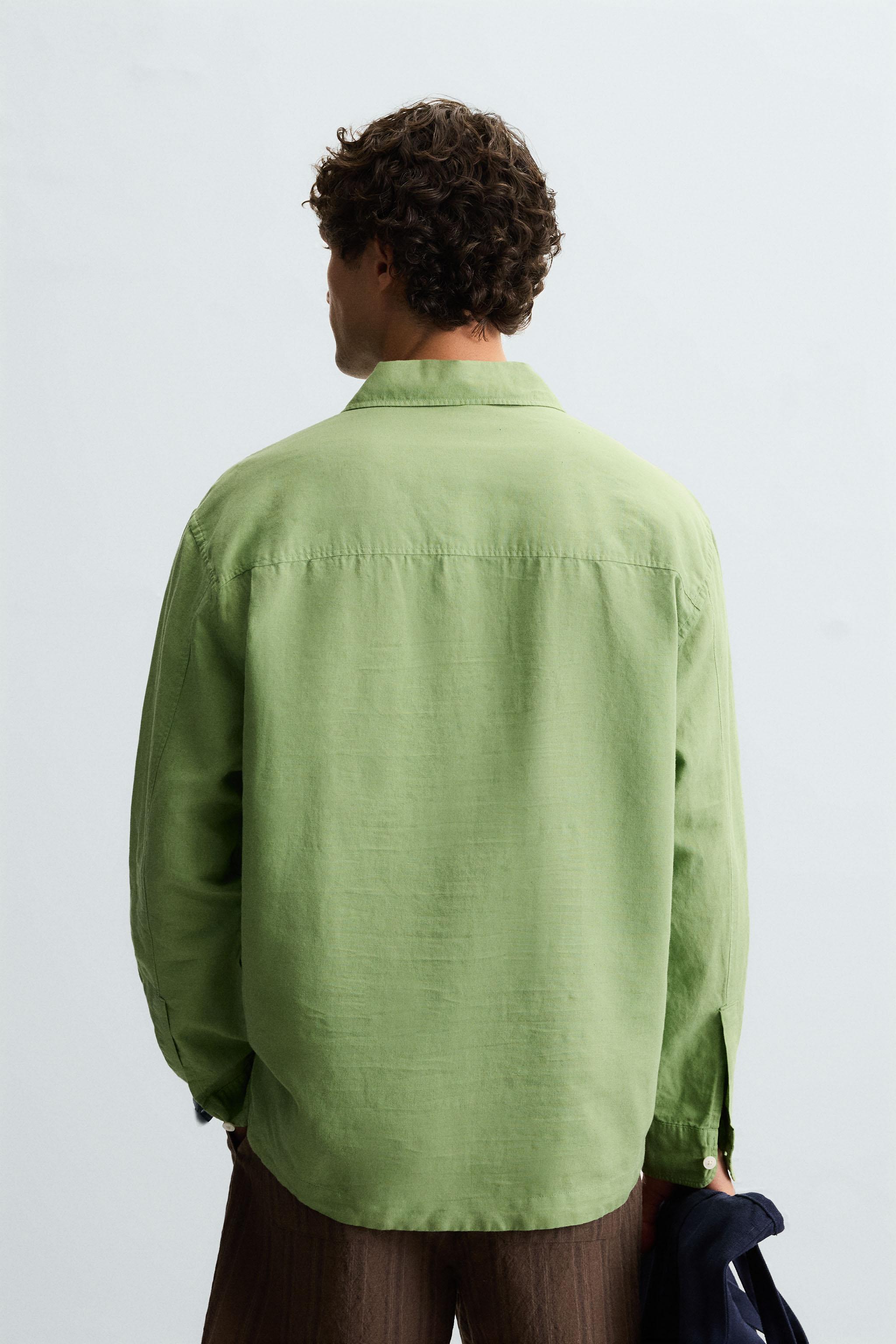LINEN - COTTON POLO SHIRT